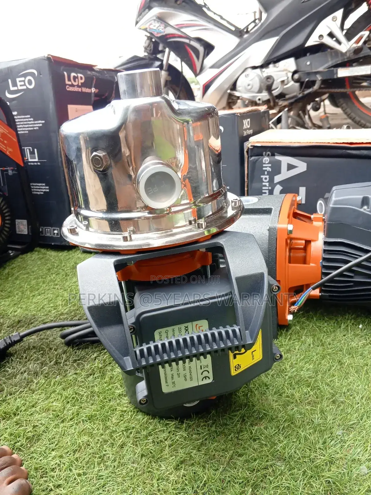 First Choice 1.5hp Leo XKJ Water Pump Stainless Leo