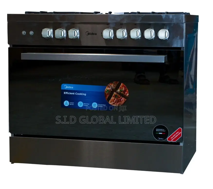 Ultimate Midea 5 Burner Gas Cooker With Oven (VESTA-P48C)