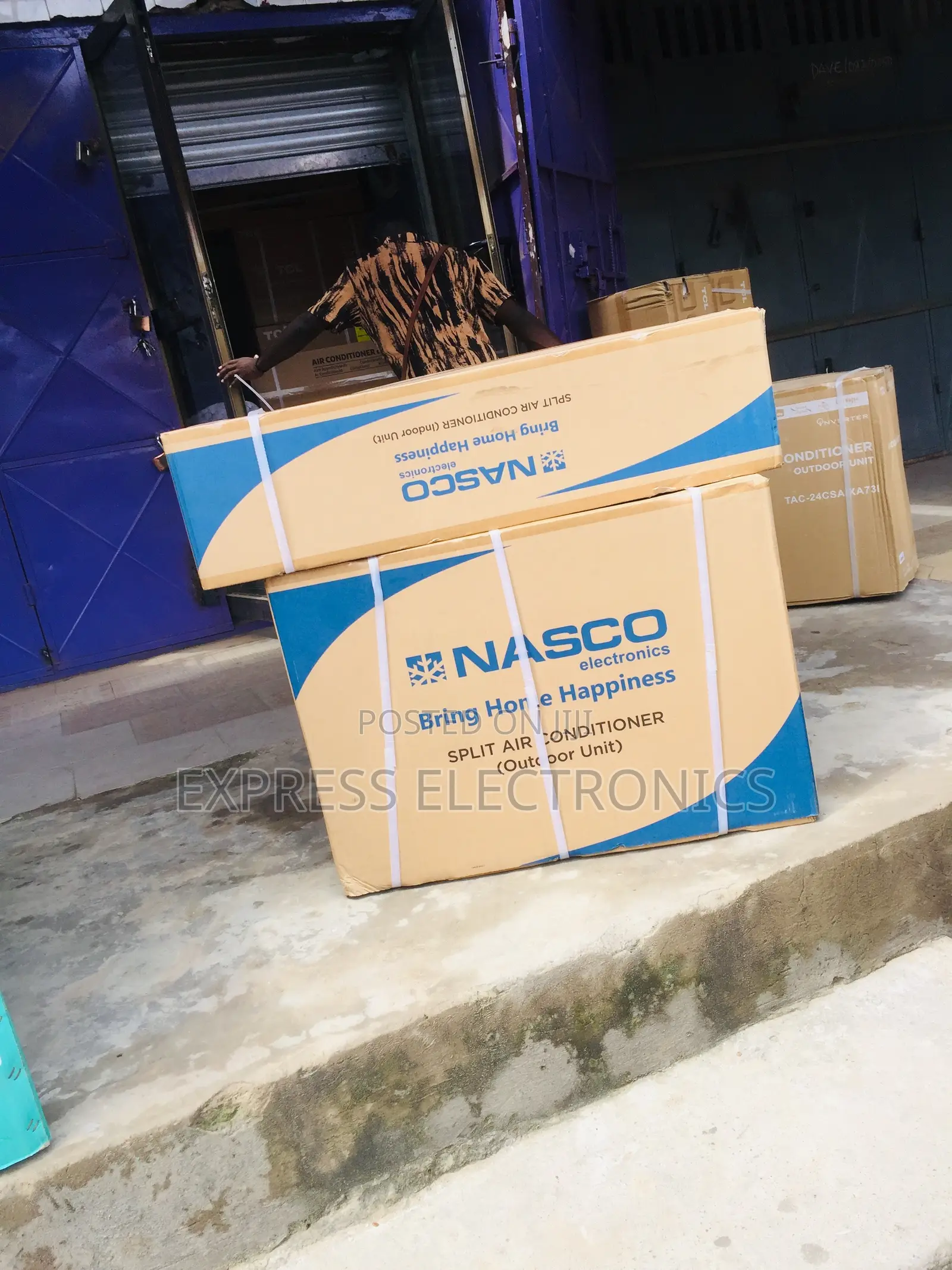 Energy Efficiency Air Conditioner Nasco Split R410 1.5hp