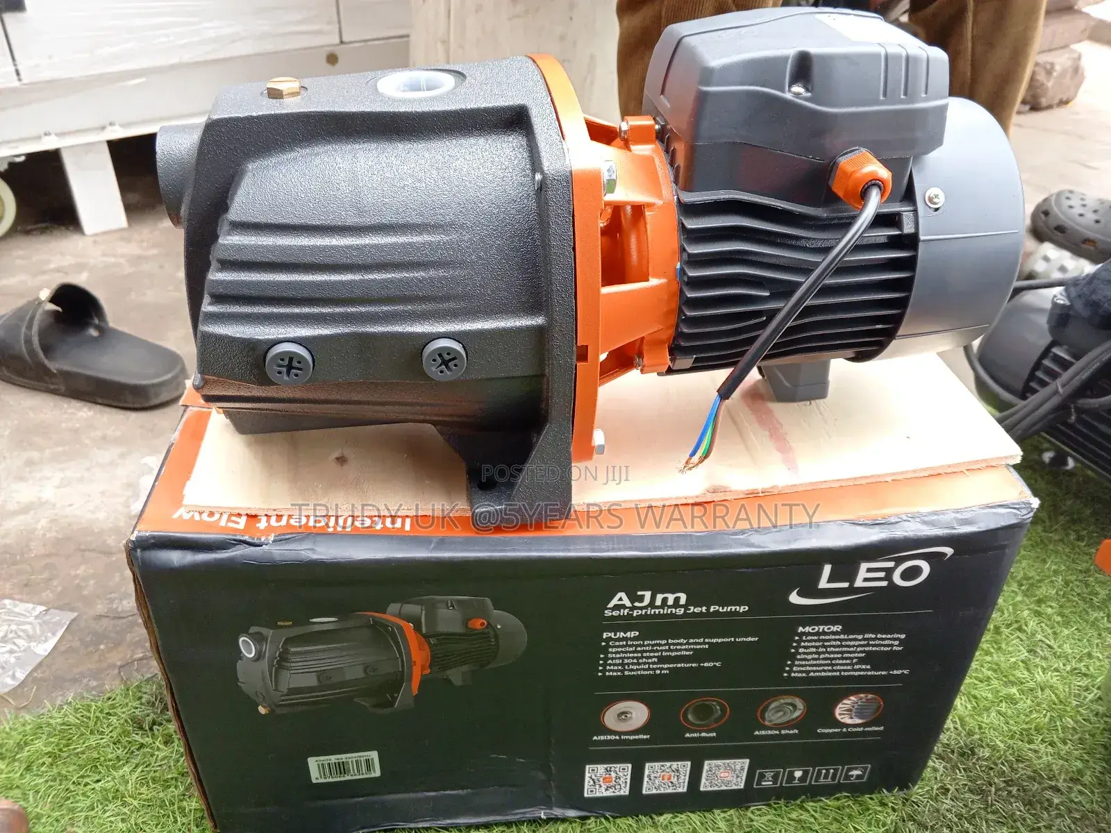 Leo 1.5hp AJM Stainless Steel Pump