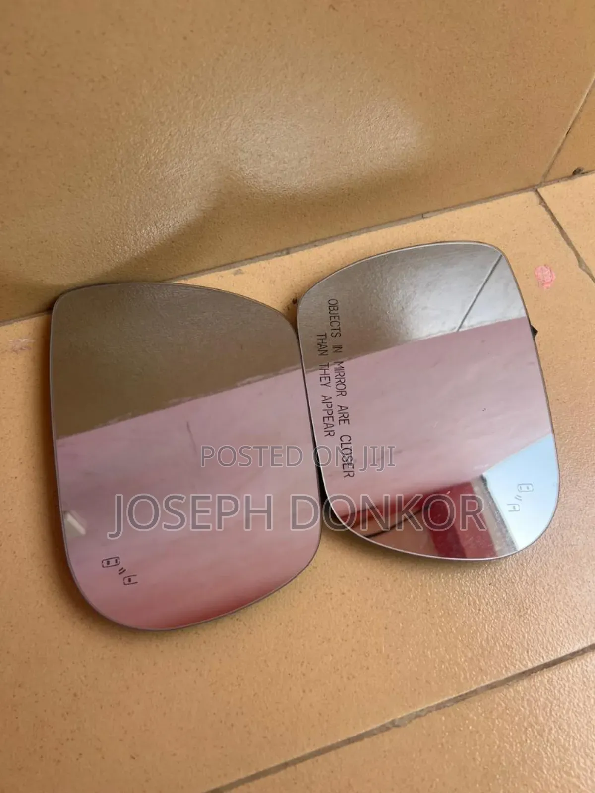 Santa Fe Side Mirror Glass 2013,2014,2015,2016,2017 (Sensor)