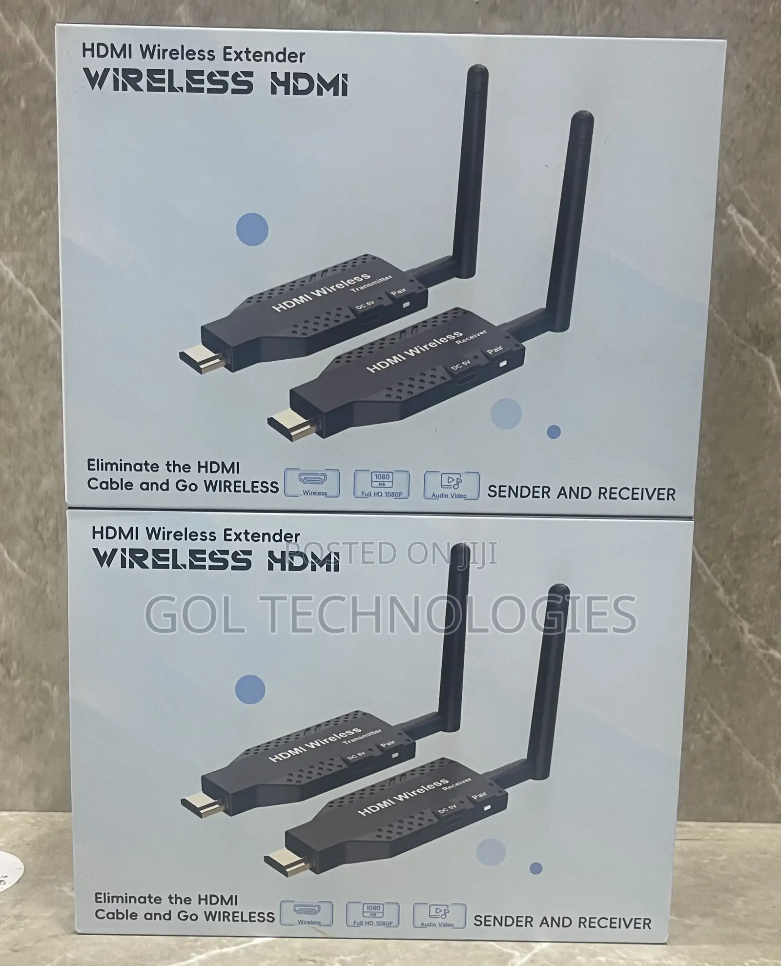 Wireless HDMI Extender 50M Full HD 1080p