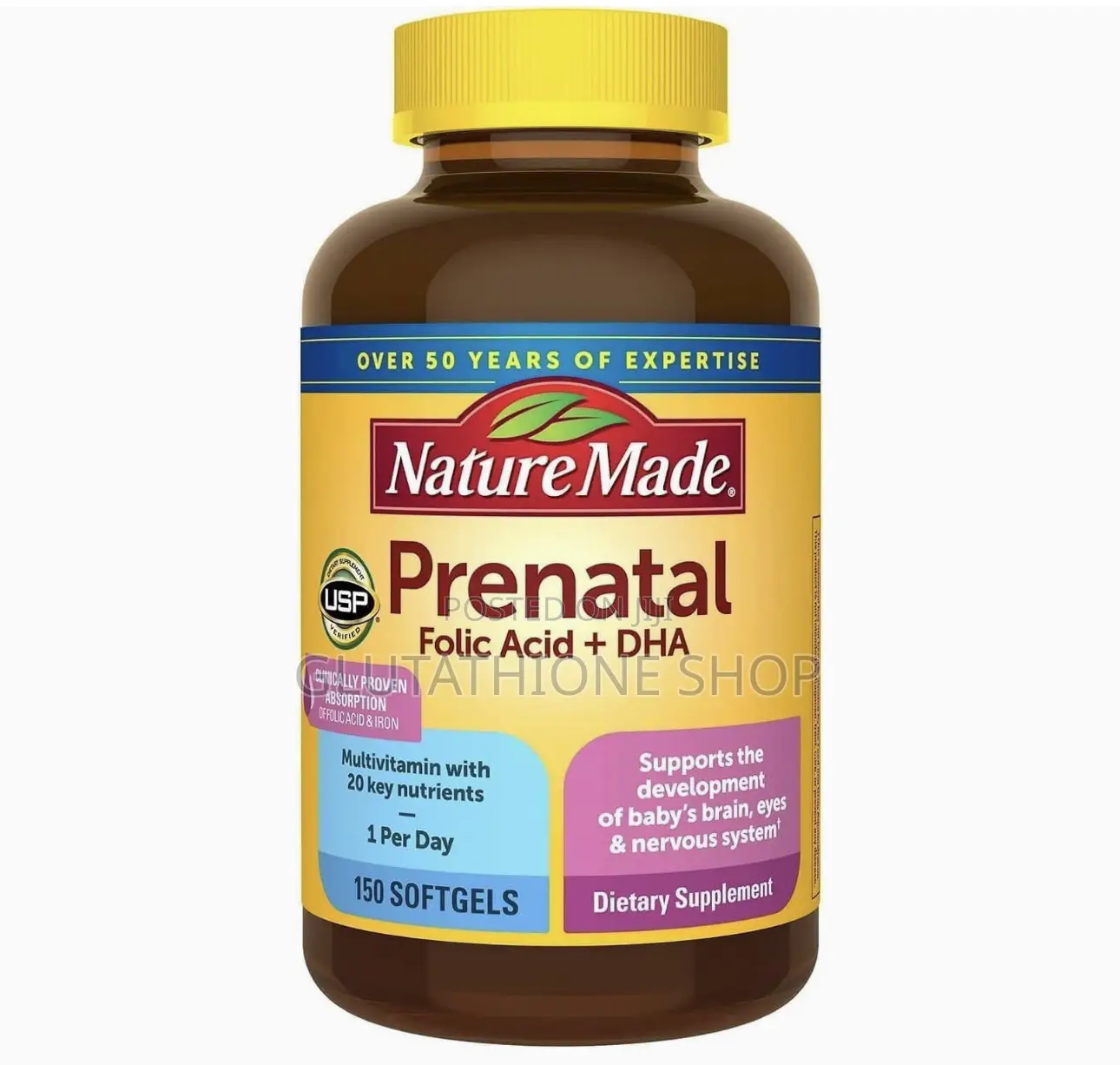 Nature Made Prenatal Multi + Dha 200 Mg Dha