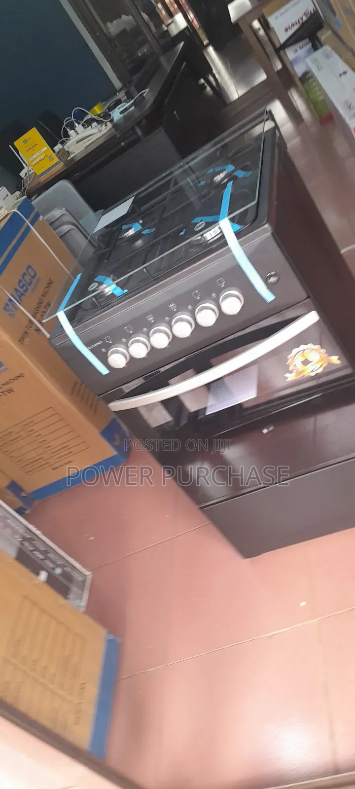 Suave 50x50 4 Burner and Oven. Volcano Brand