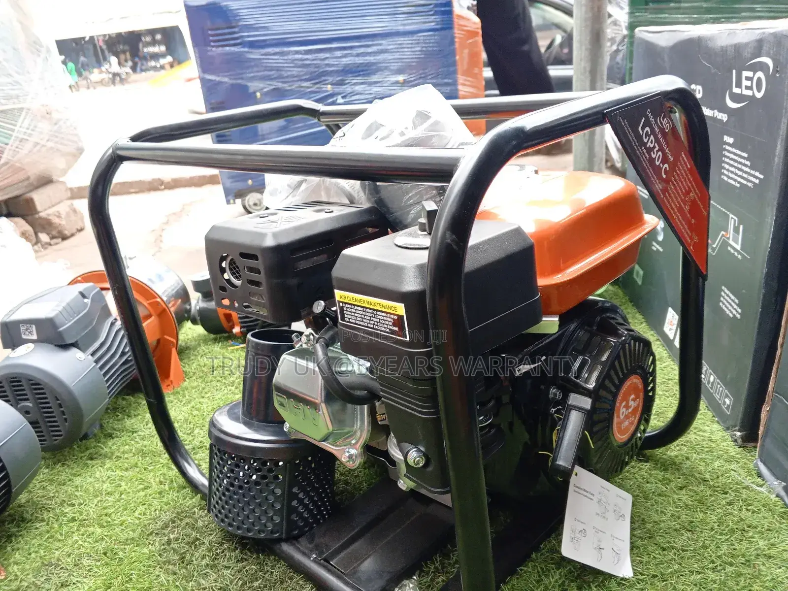 Quality 3inches Water Pump 6.5hp Gasoline Pump