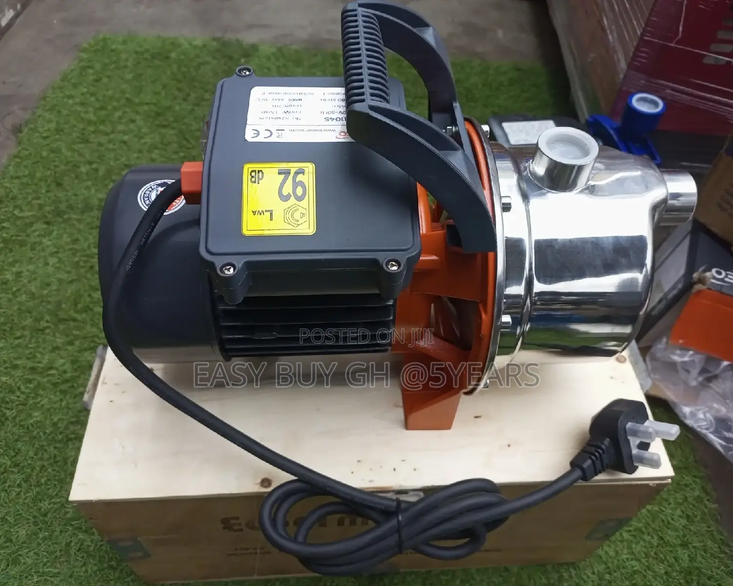 Quality Brand New Electric LEO Water Pump Operational Job.
