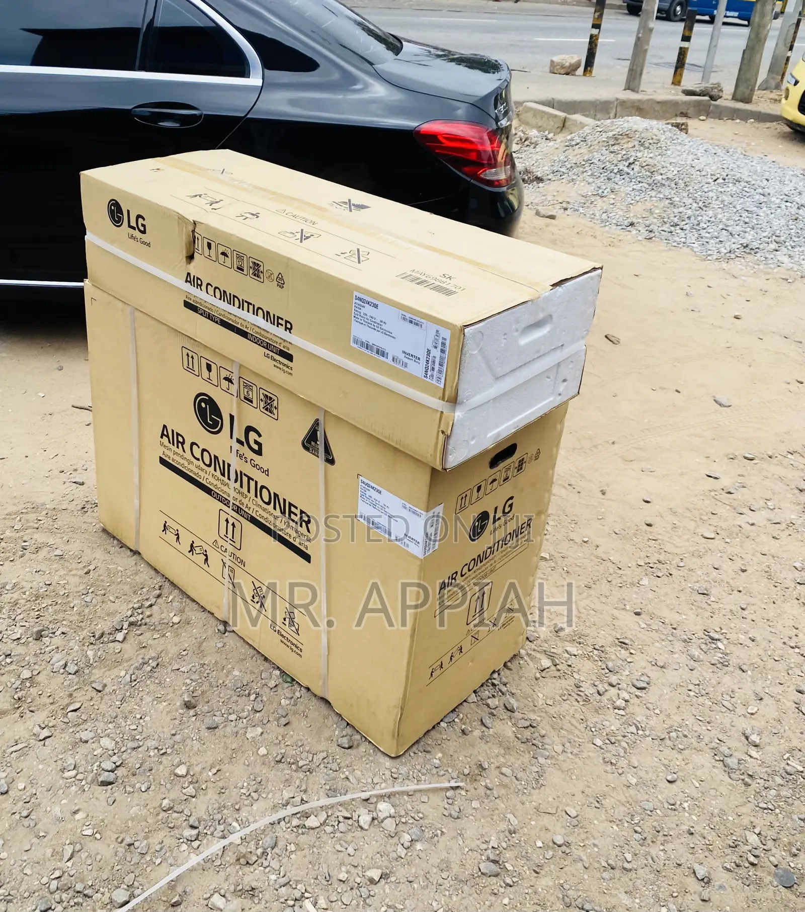 Sleek Designed LG S4-Q24k23 2.5hp R410 Dual Inverter Ac.