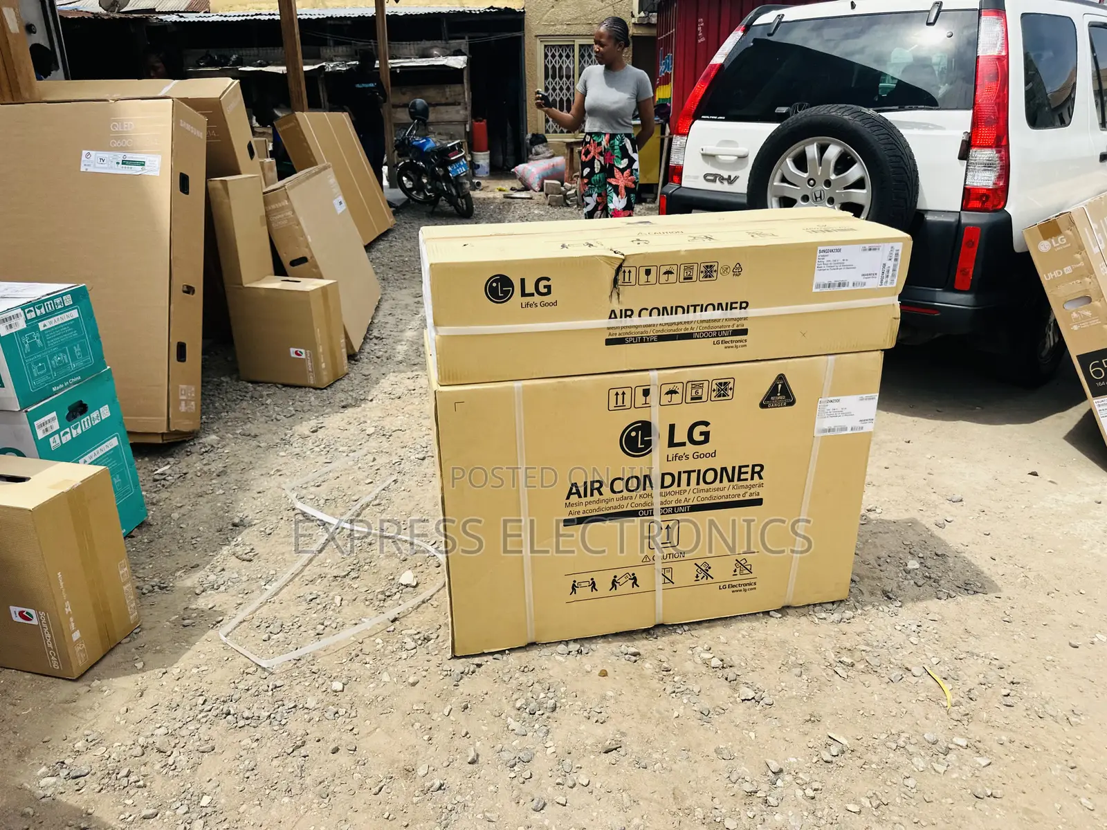 Durable Build Air Conditioner LG S12ATC AC