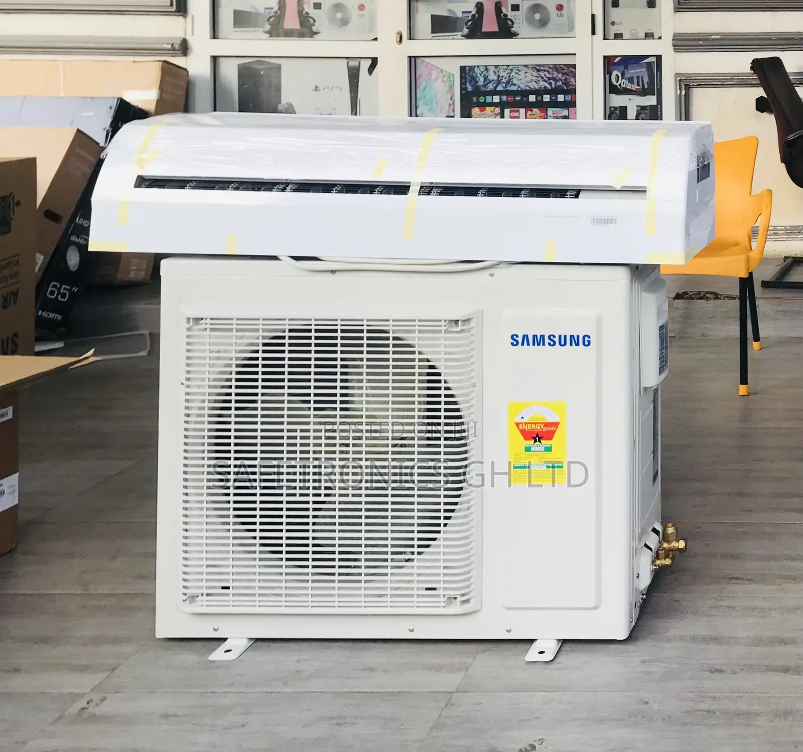  Lastest 2.0hp White R410 Gas Samsung AC 