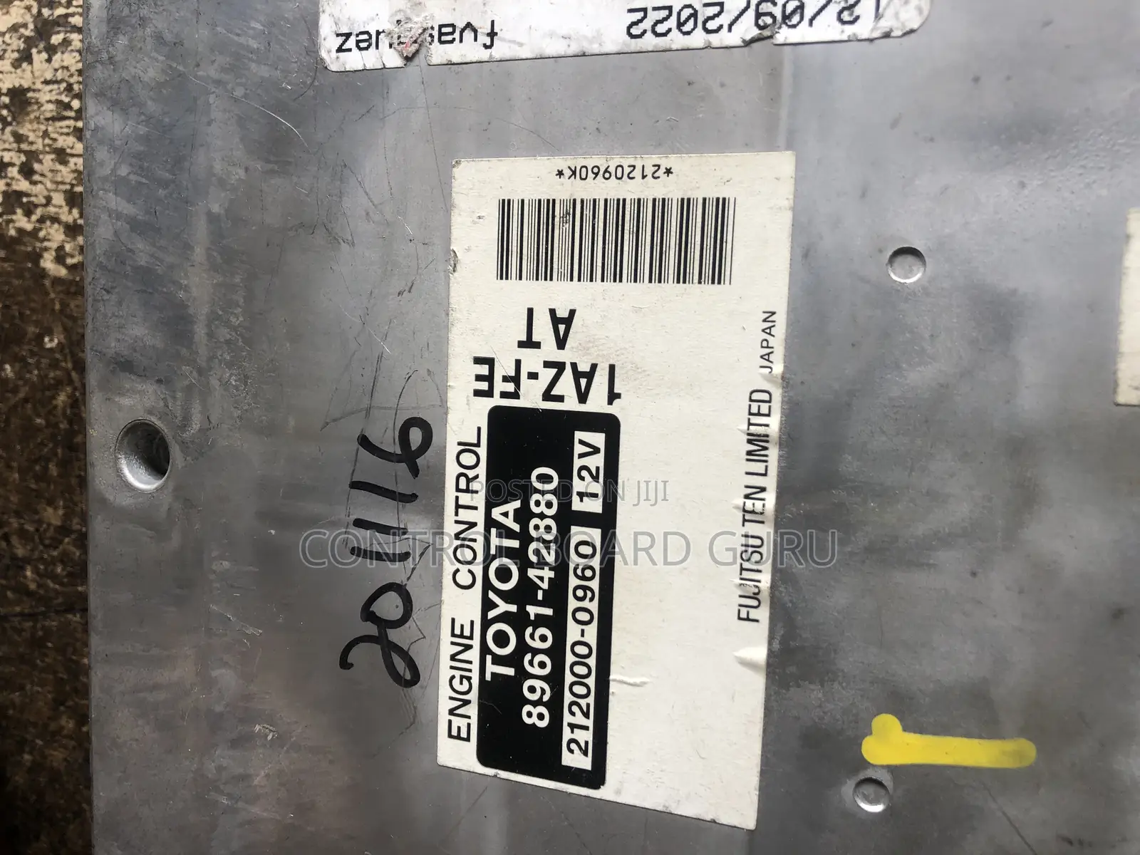 Toyota Rav 4 2002-2004 Engine Control Board ( Ecu ) 1az