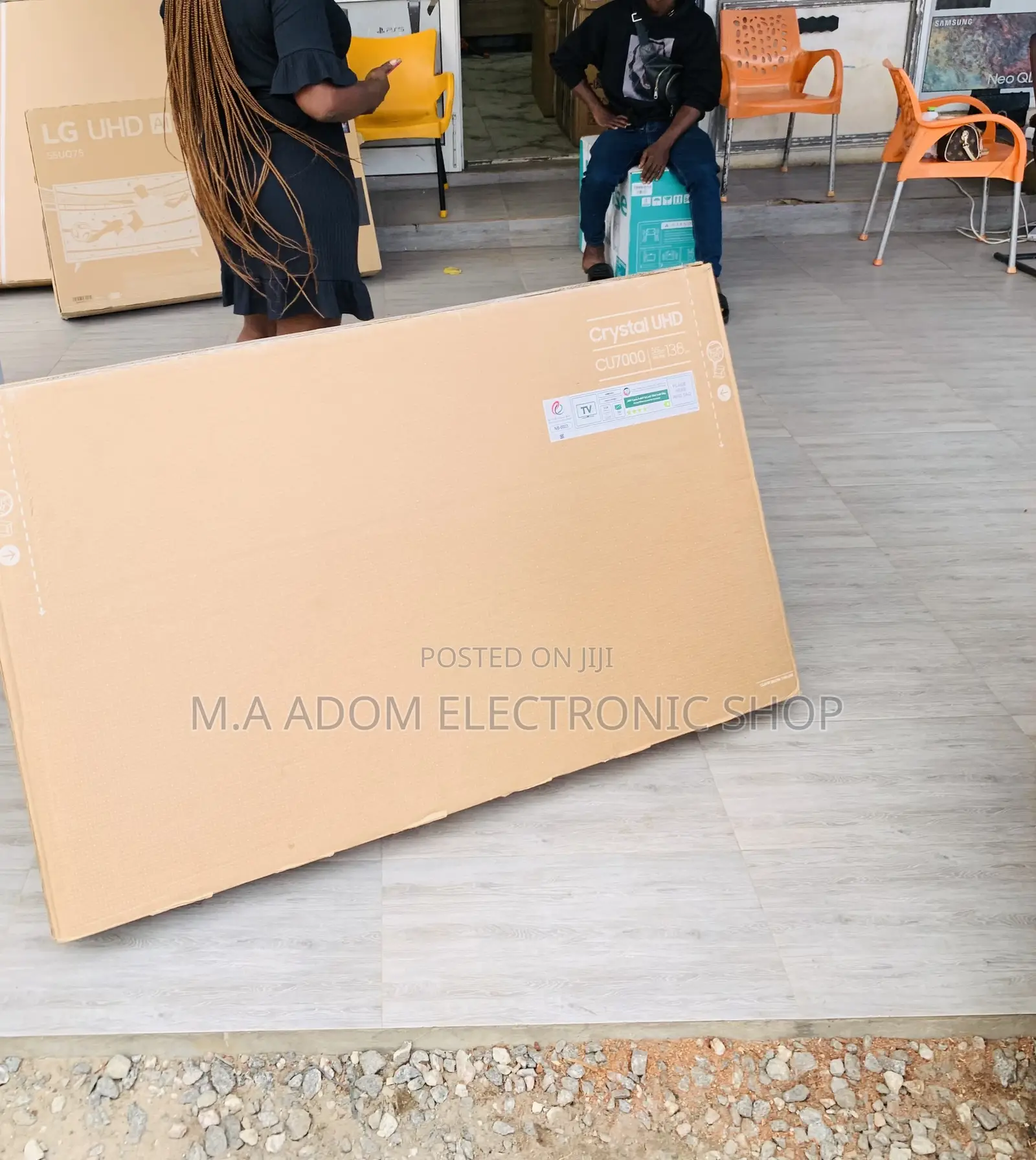 Shop Original Samsung 55CU8000 55” Crystal Uhd Smart Tv.