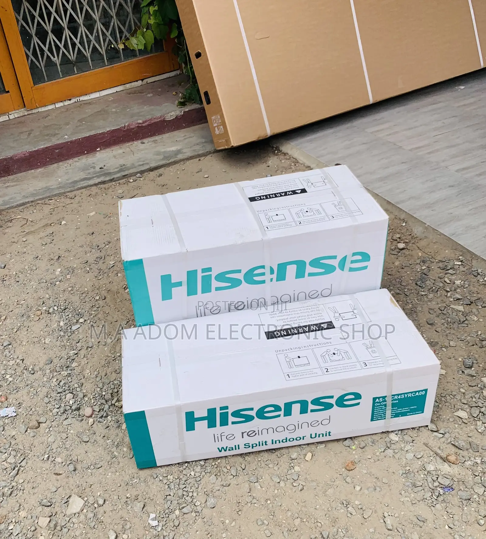 Super Chilling Hisence 2.5hp R410 Split Ac(White) 