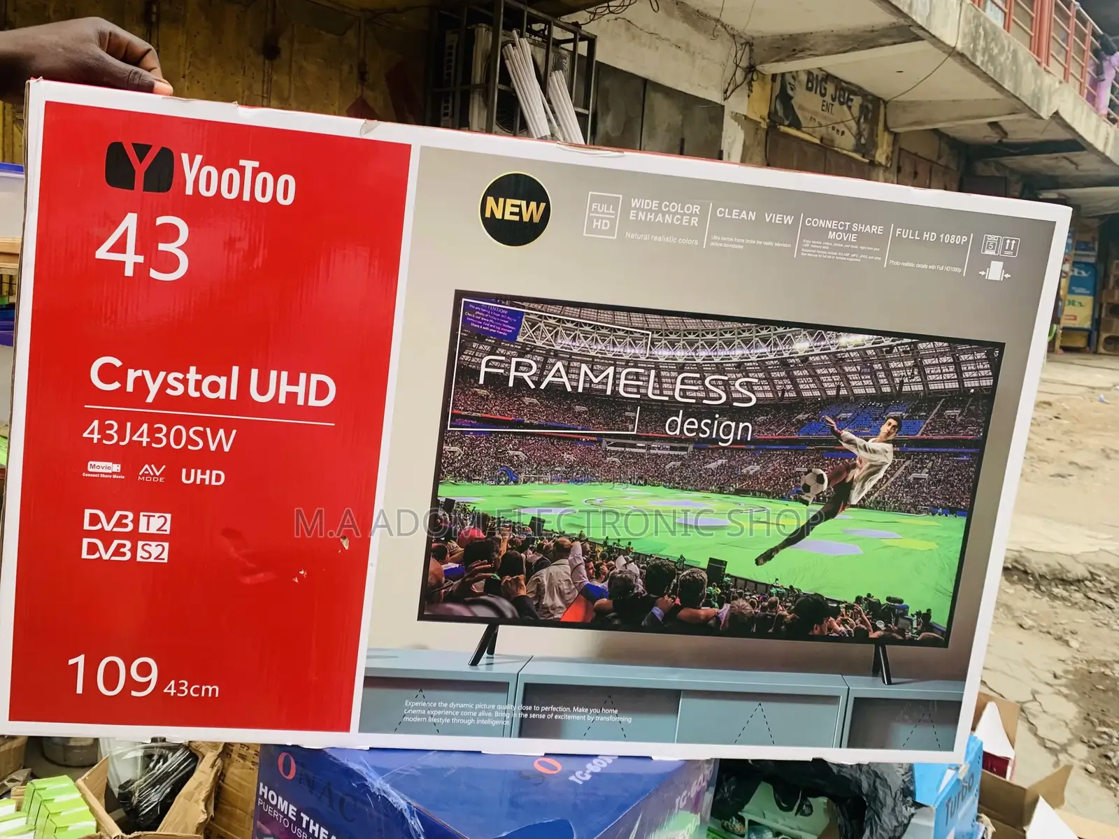 Quality Yet Affordable Yootoo 43 Inch Crystal Uhd Television