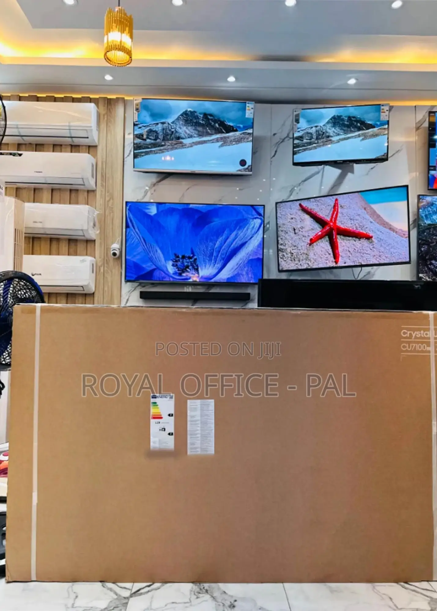 Emaculate 75inch Pure Smart Color Uhd Samsung Tele Set