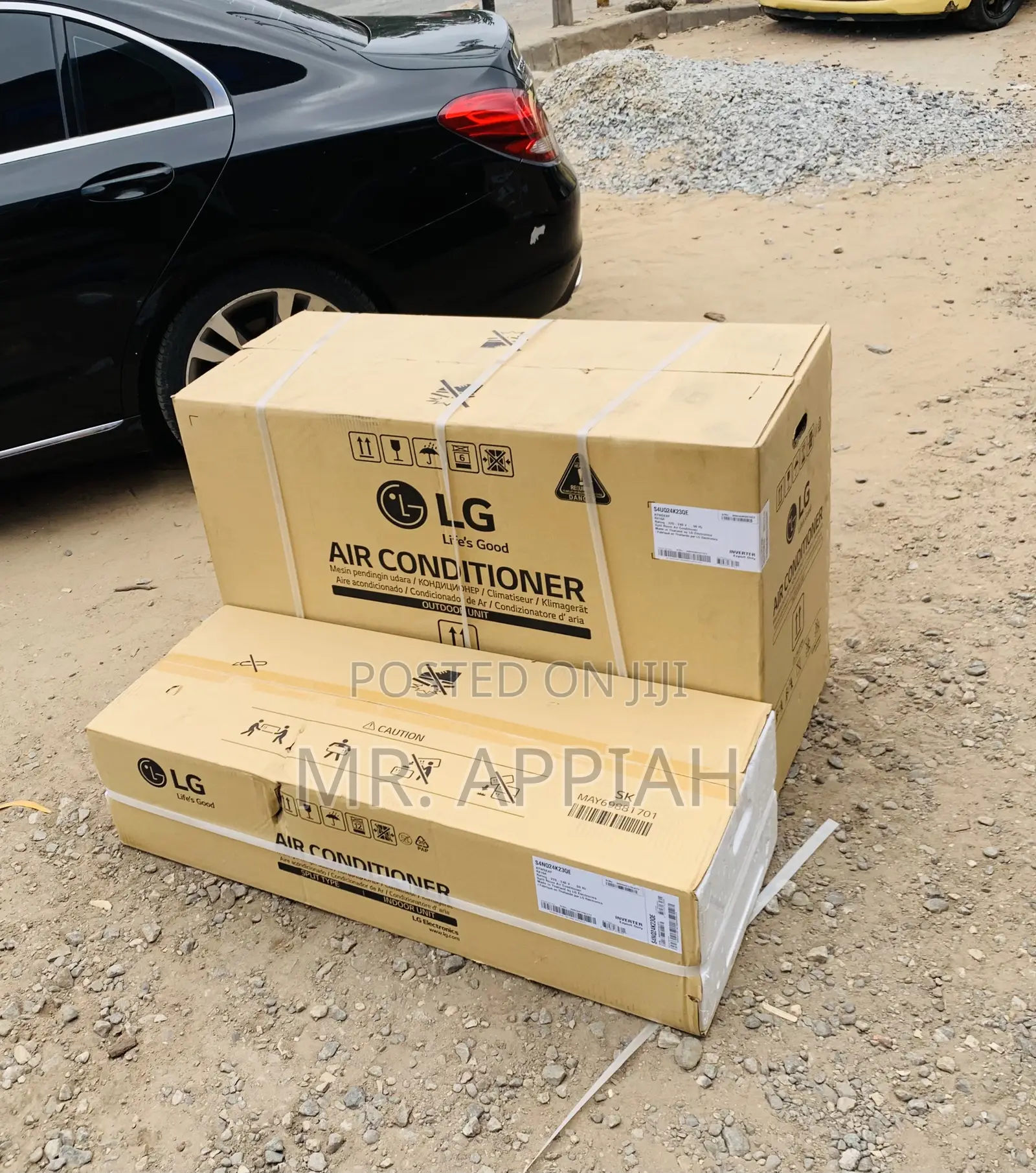 Original LG S4-Q24k23 2.5hp Split Dual Cool Inverter Ac.
