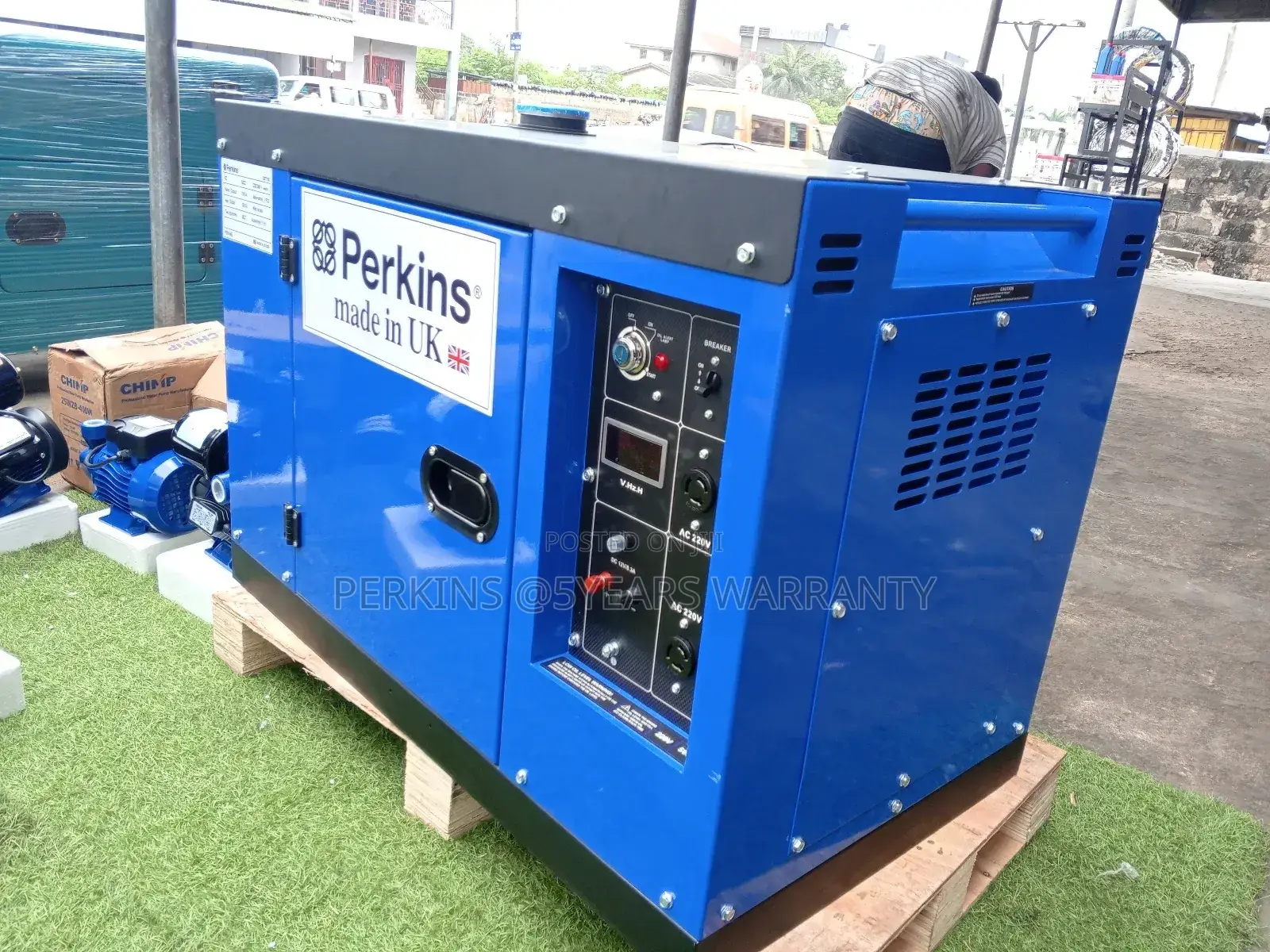 Brand New Perkins Generator Super Silent Generator 16500wats