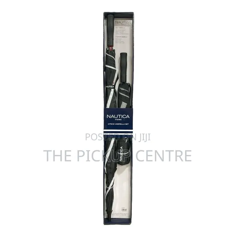 Nautica Home 2 Piece Vented Golf 2 Person Umbrella Set