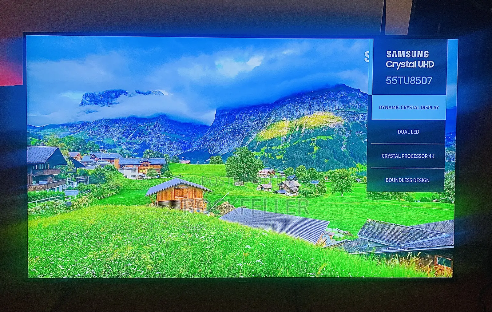 Uk Used Samsung Crystal Uhd HDR Smart Digital 55 Inches