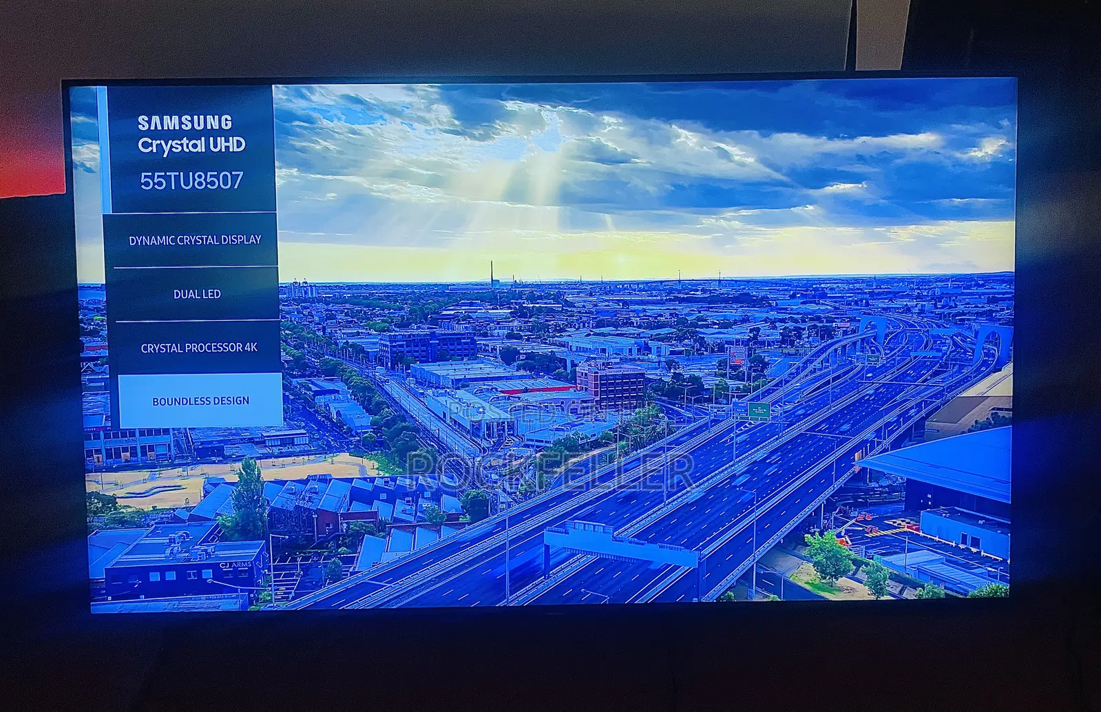 Uk Used Samsung Crystal Uhd HDR Smart Digital 55 Inches