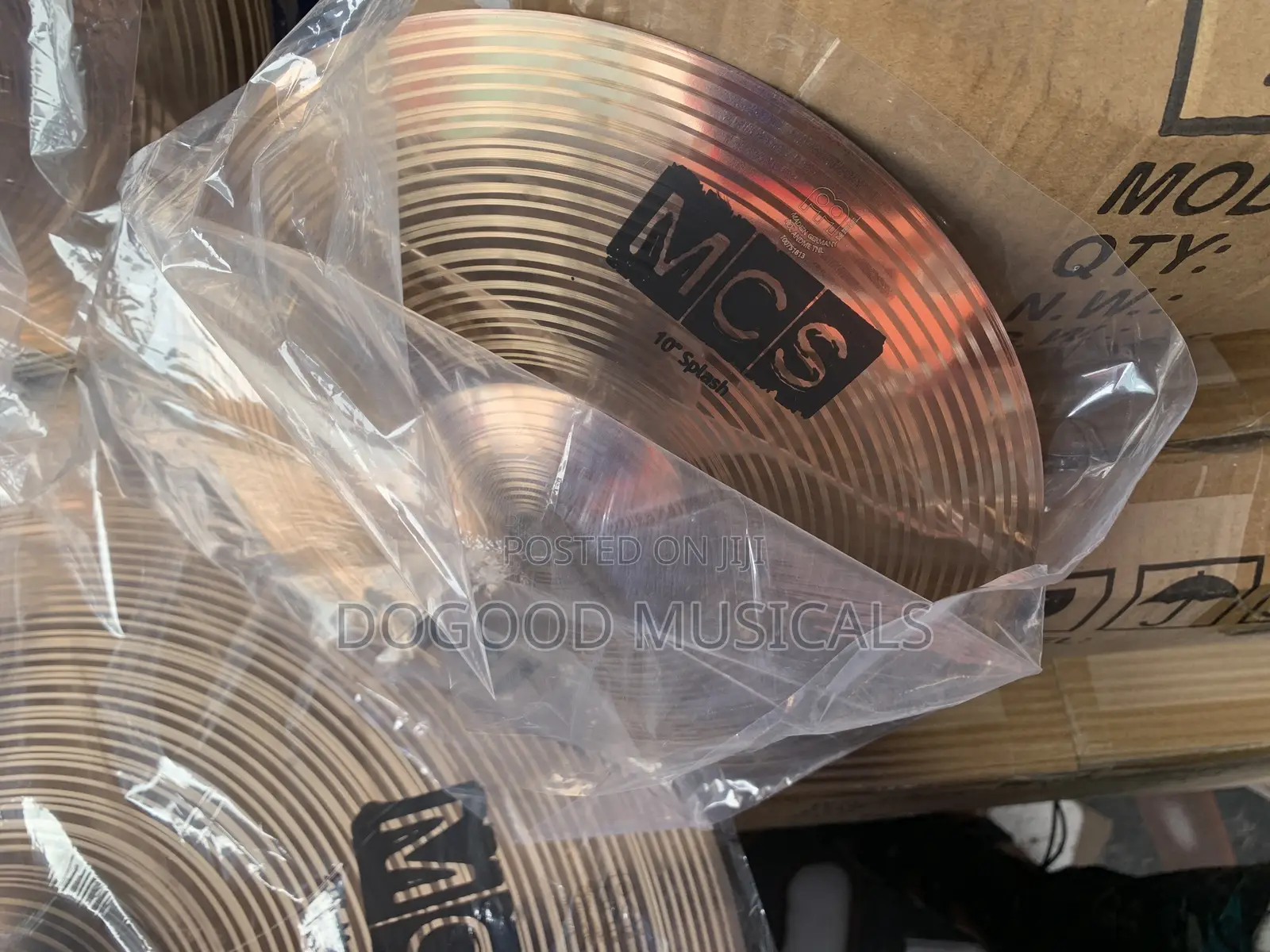Meinl MCS 4-Piece Complete Cymbals Set-Up