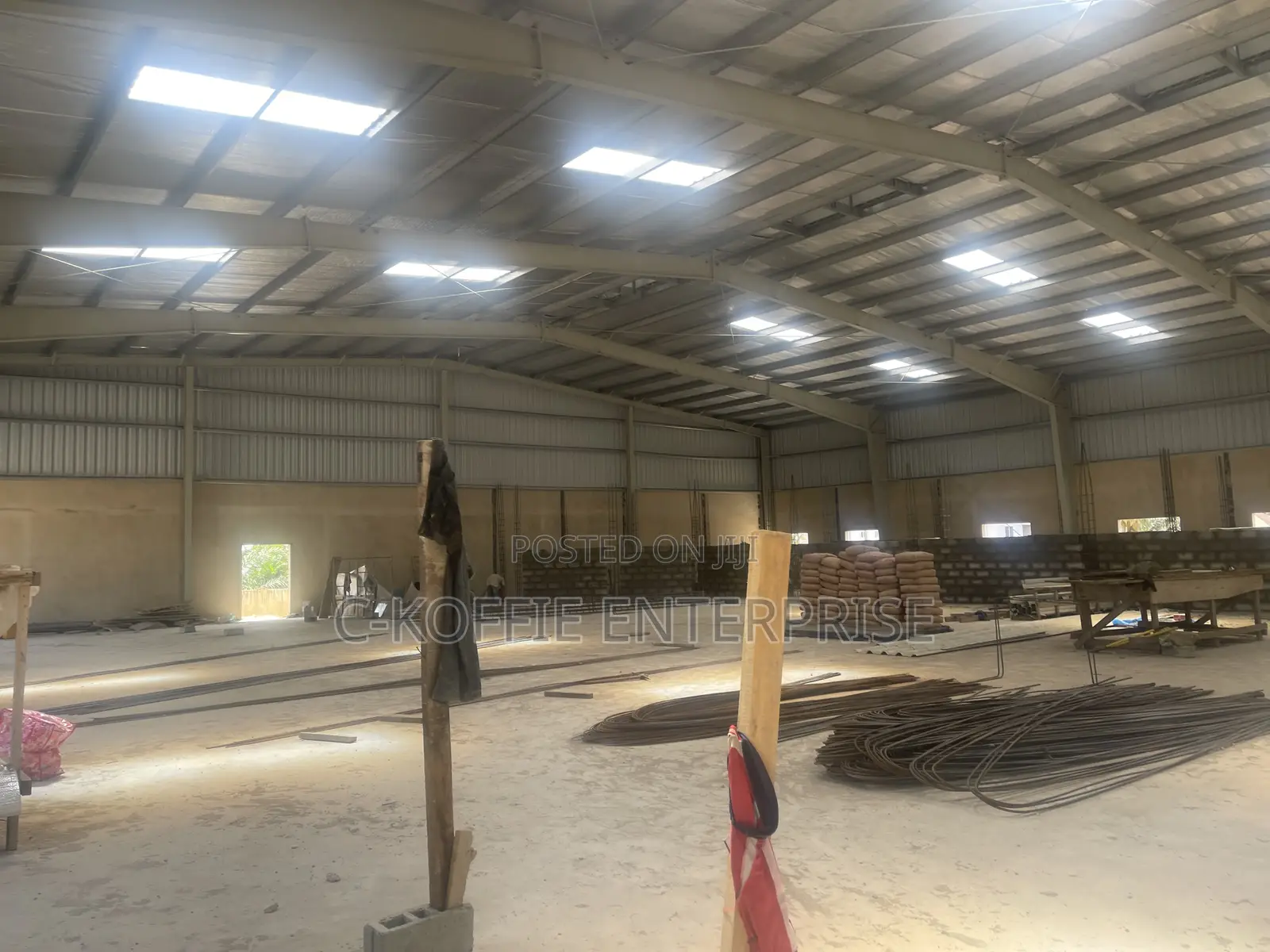 1350 SQM Warehouse at Accra Central for Rent