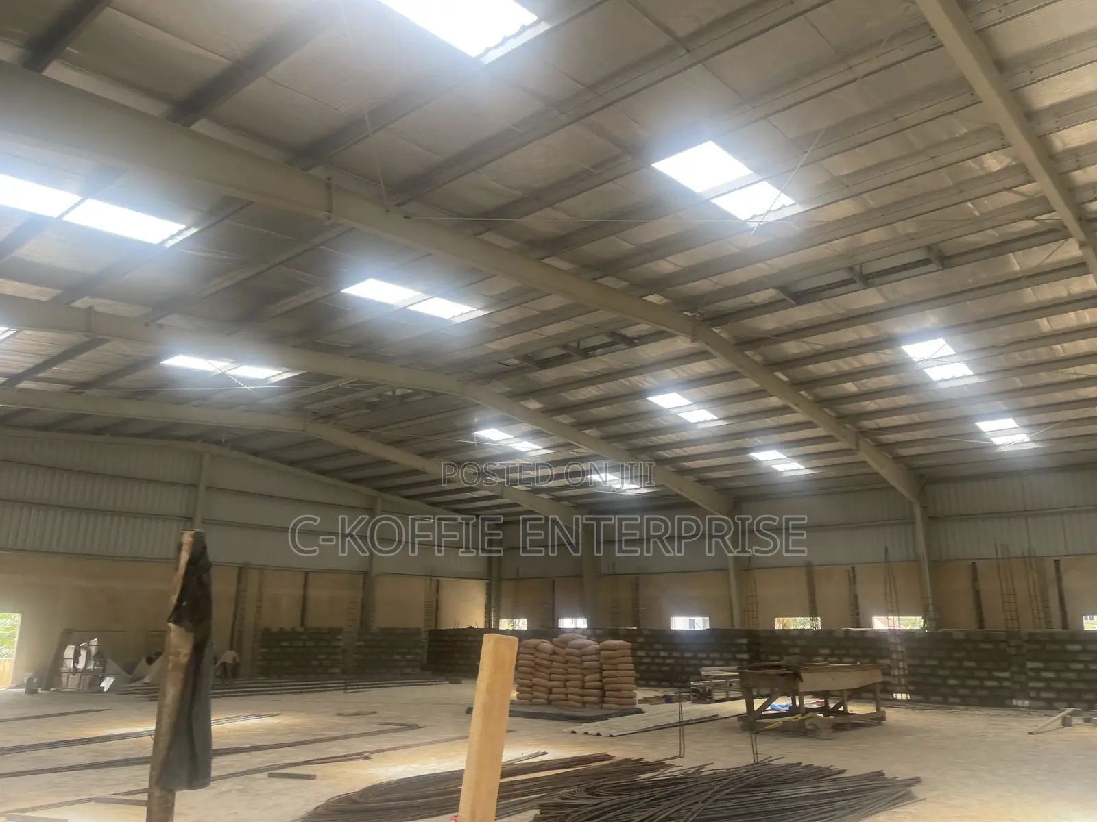 1350 SQM Warehouse at Accra Central for Rent