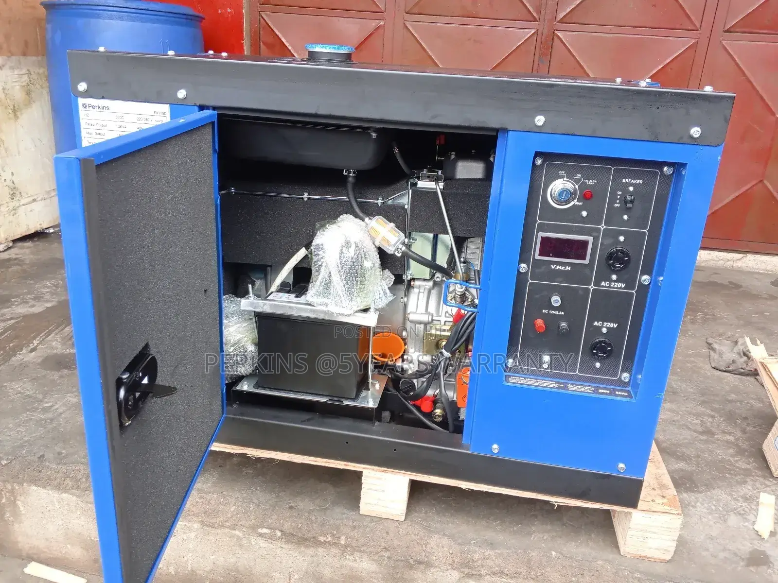 Perkins 15kva Generator 16500watts