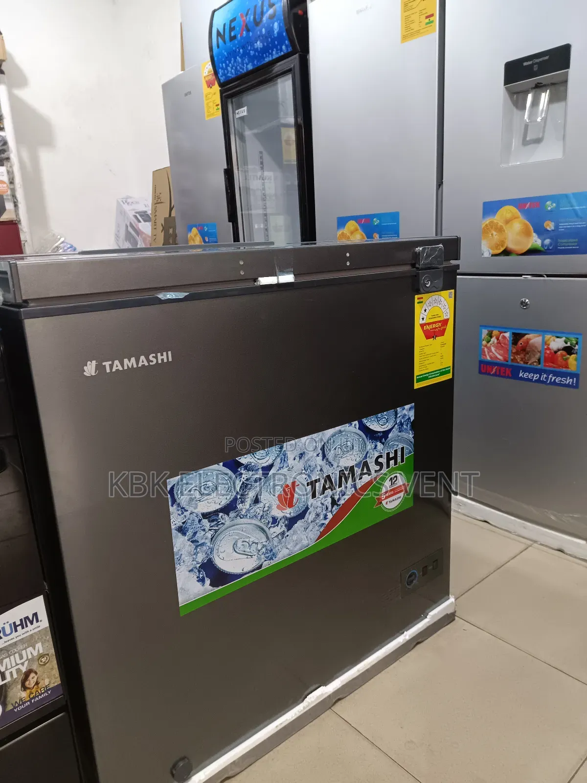 Tamashi 200ltr Chest Freezer + 2stars