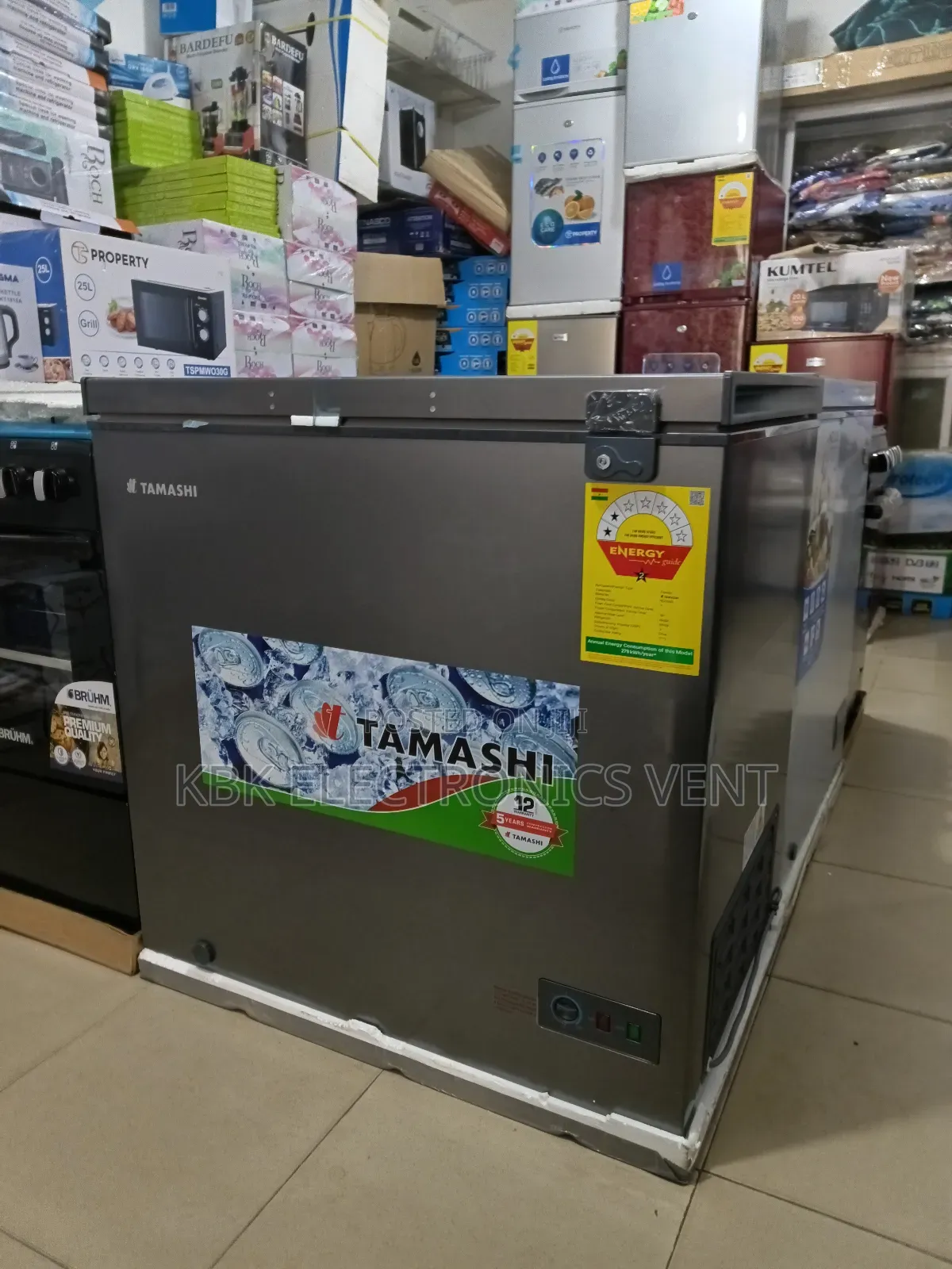 Tamashi 200ltr Chest Freezer + 2stars
