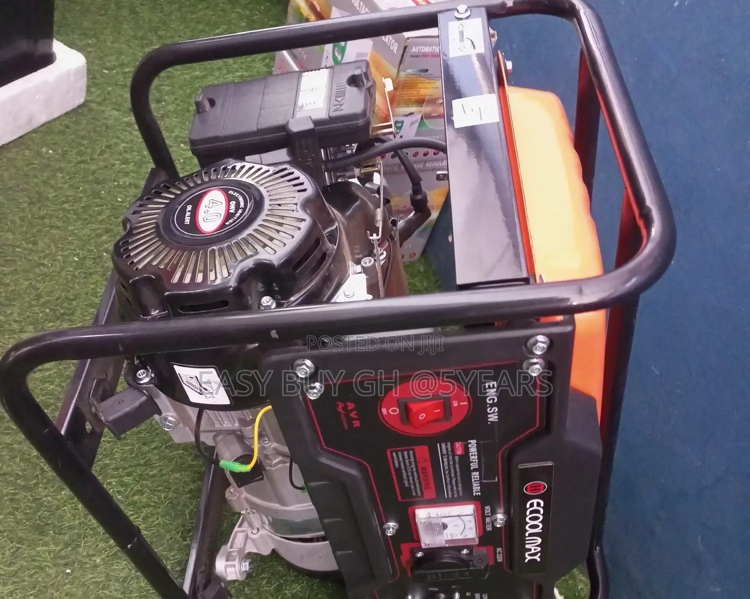 Original Ecoolmax Electric Generator Keystart Quality Engine