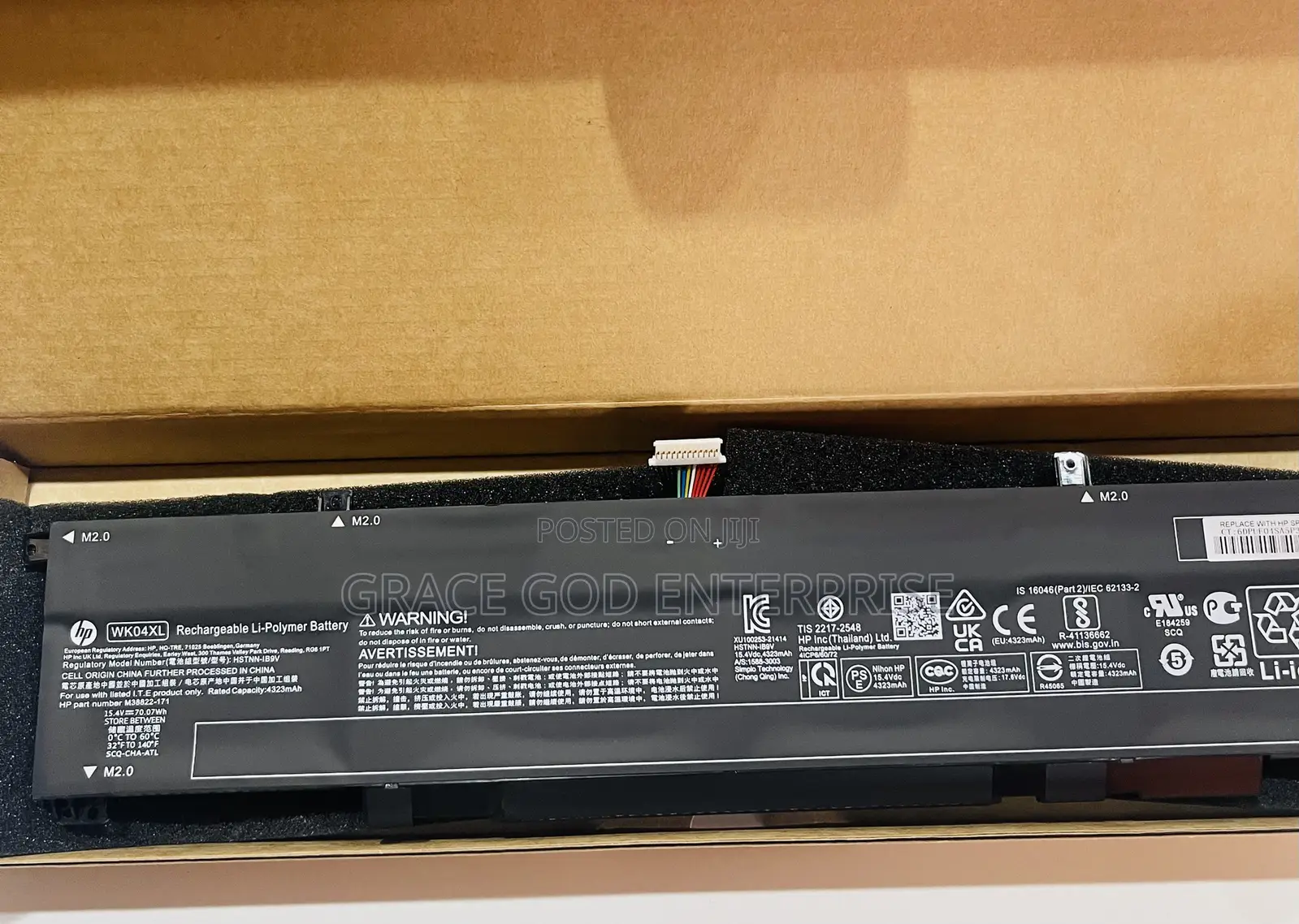 Original HP Battery for Omen 16 and Victus 16 WK04XL