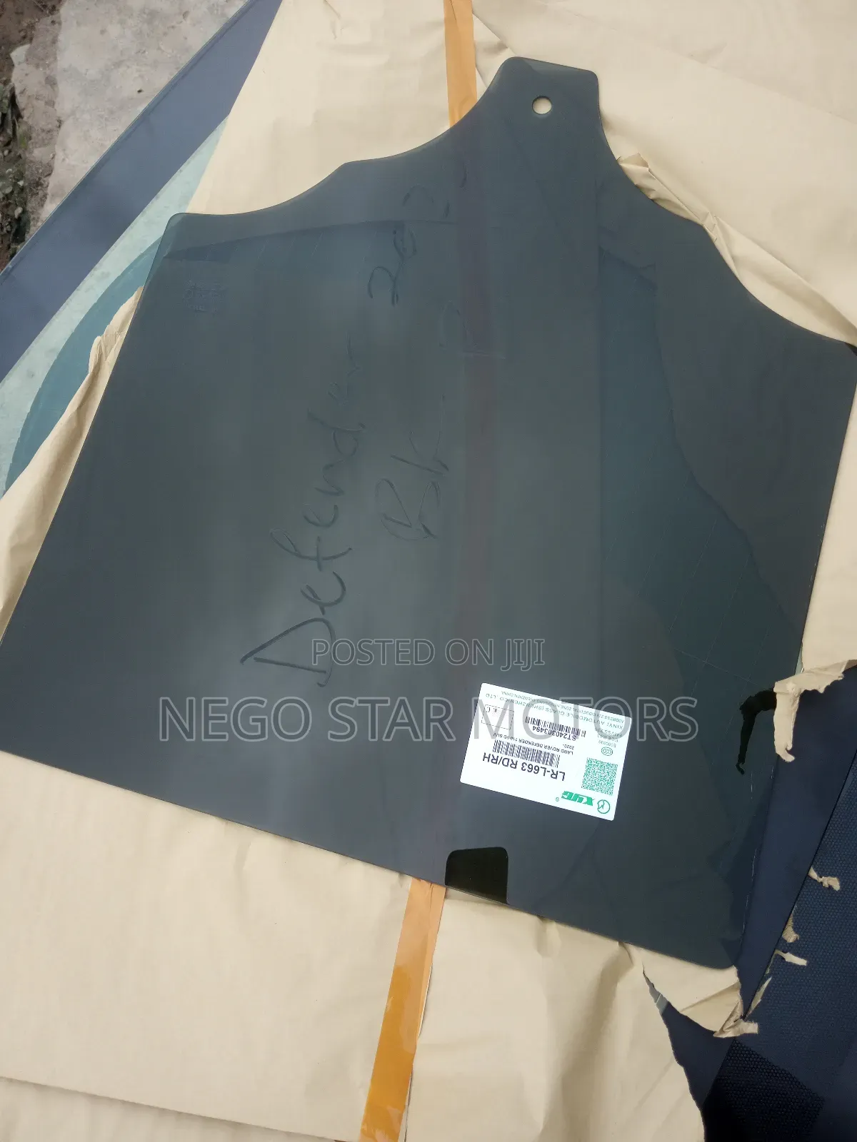 Land Rover Defender 2020 Back Door Glass Tinted
