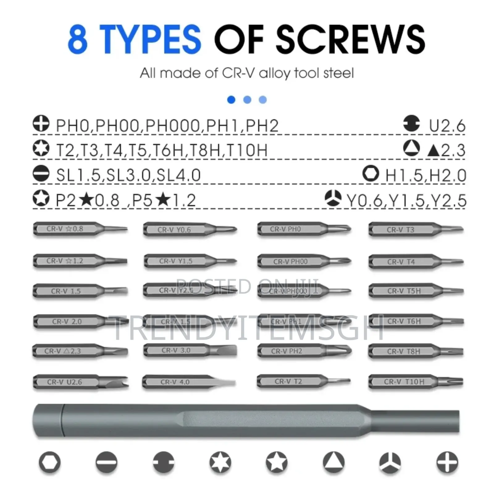 24 In 1 Repair Screwdriver Tool Set