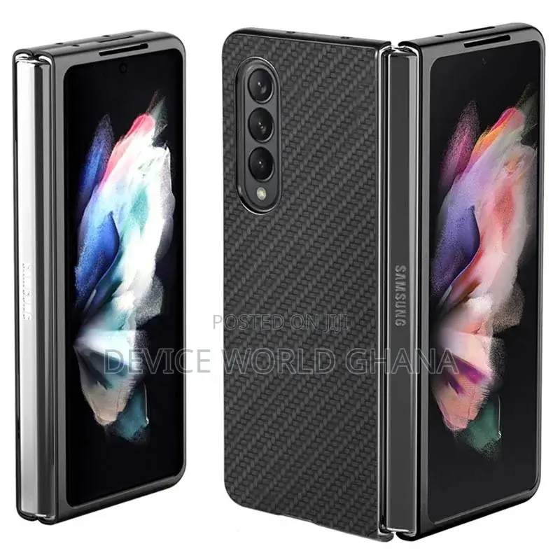 Carbon Fiber Pattern for Samsung Z Fold 7,6,5 ,4 and Fold 3