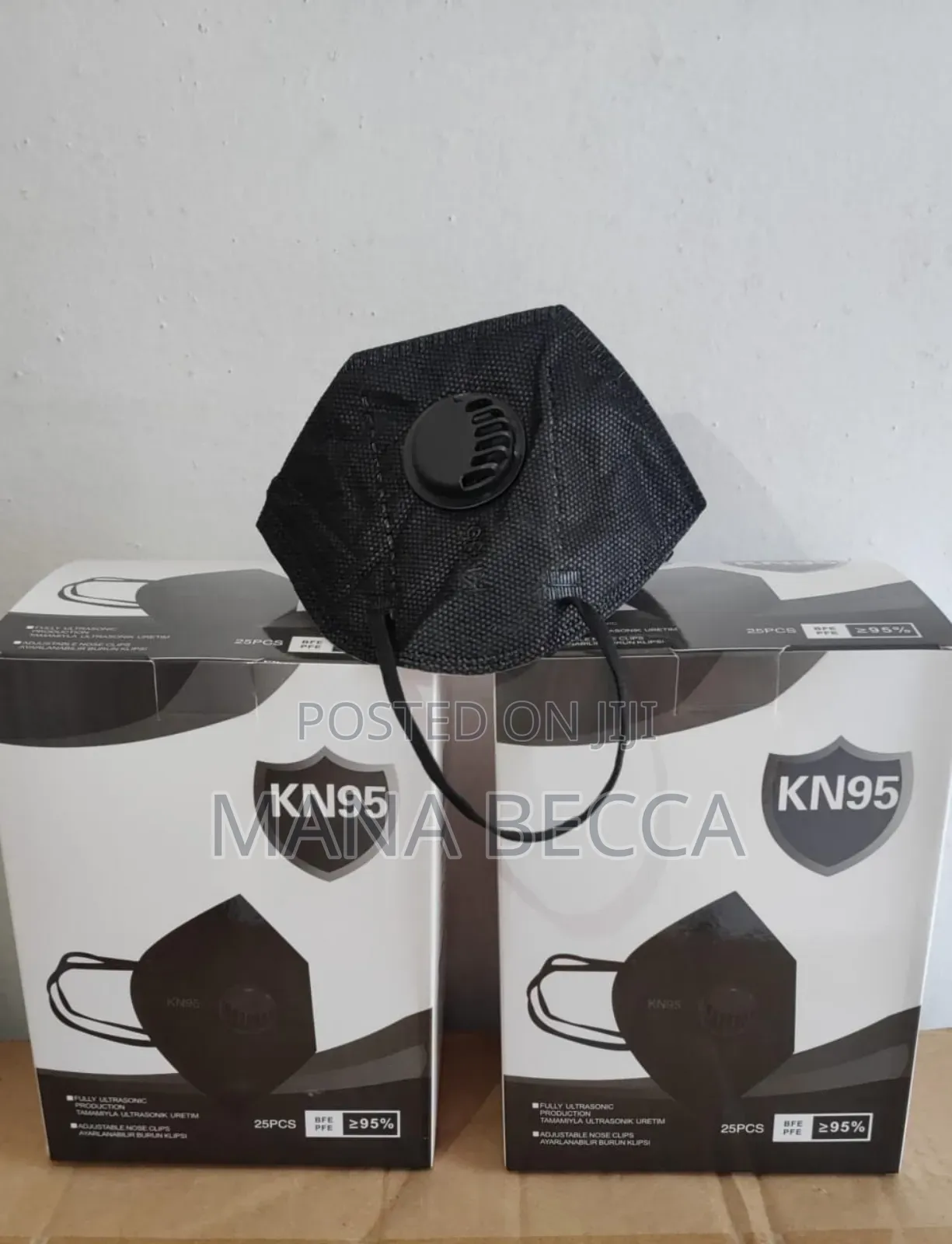 Kn95 Black Mask