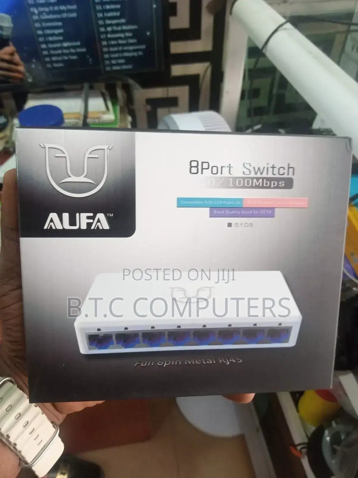 8 Port Networking Switch