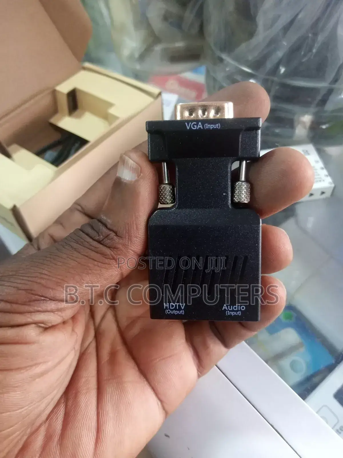 VGA to HDMI 1080P AV Converter HDTV Audio Video Cable