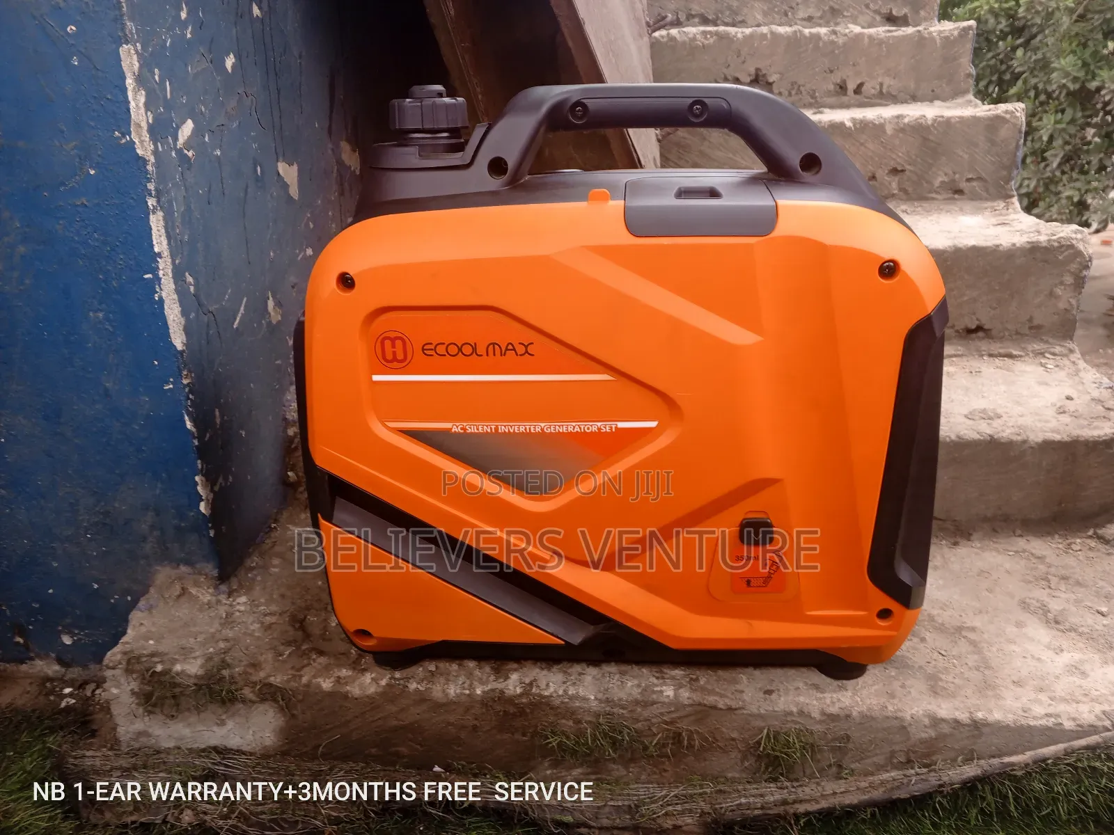 Brand New Ecoolmax Generator 7.0kva 8000W Silent Petrol Pull