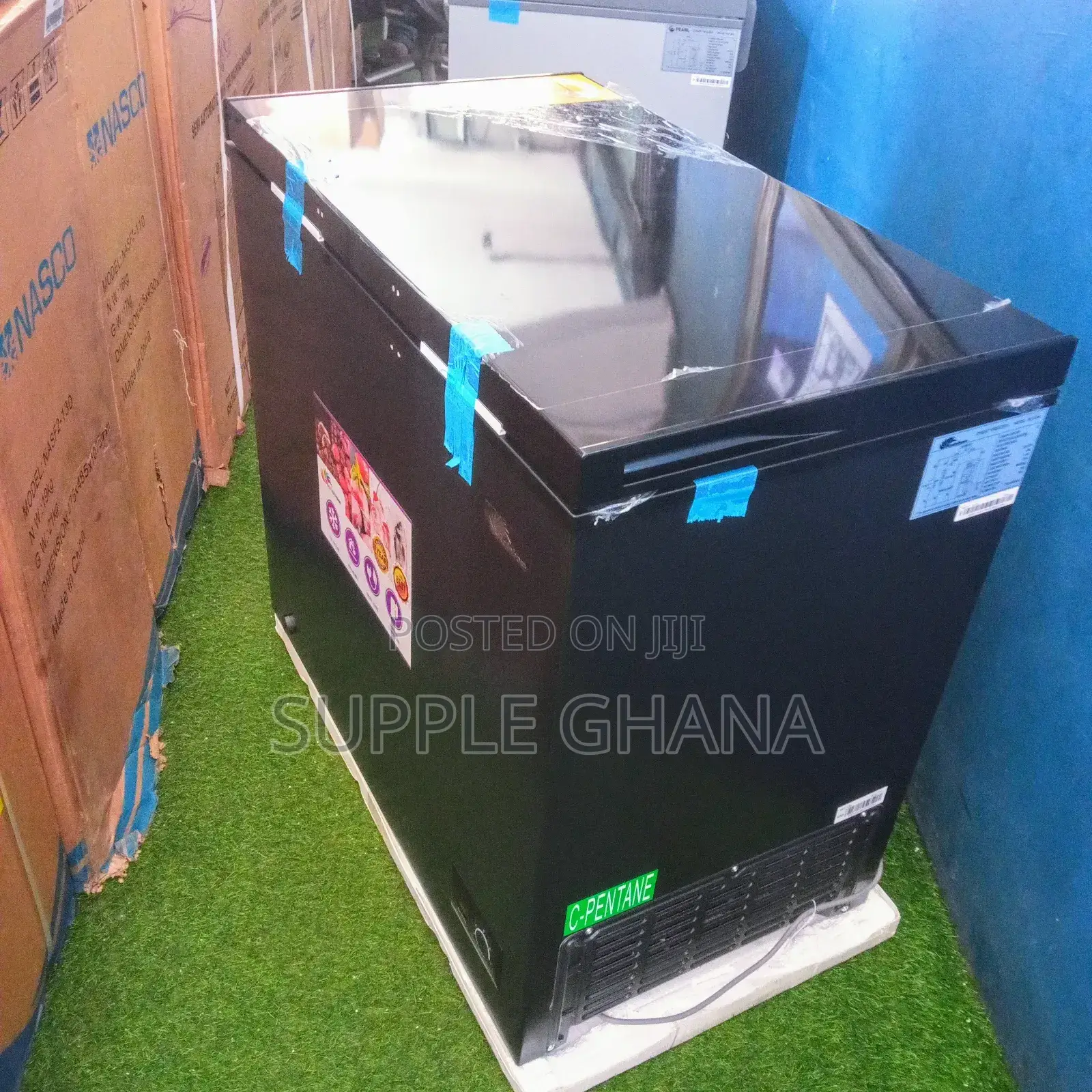 ECO _FRIENDLY Rainbow Chest Freezer RCF244 One Cooling Star