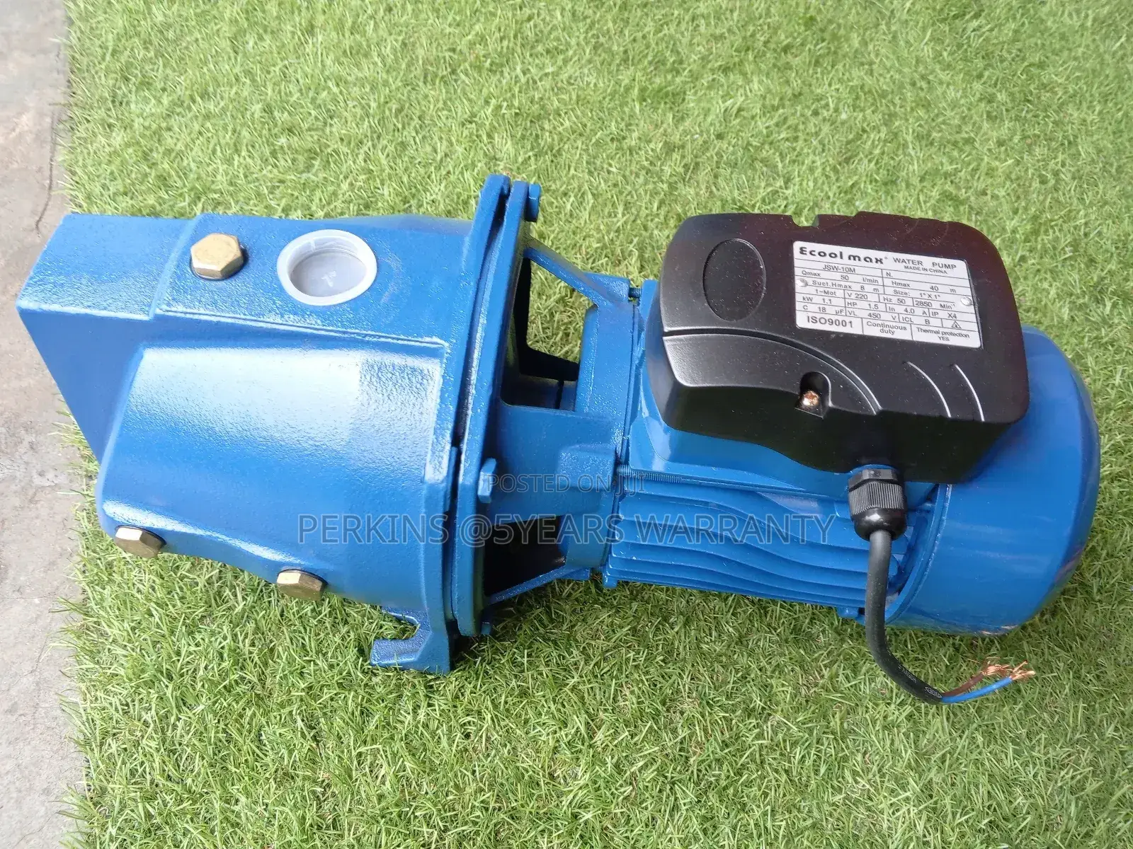 Brand New Ecoolmax 1.5hp Quality Water Pump