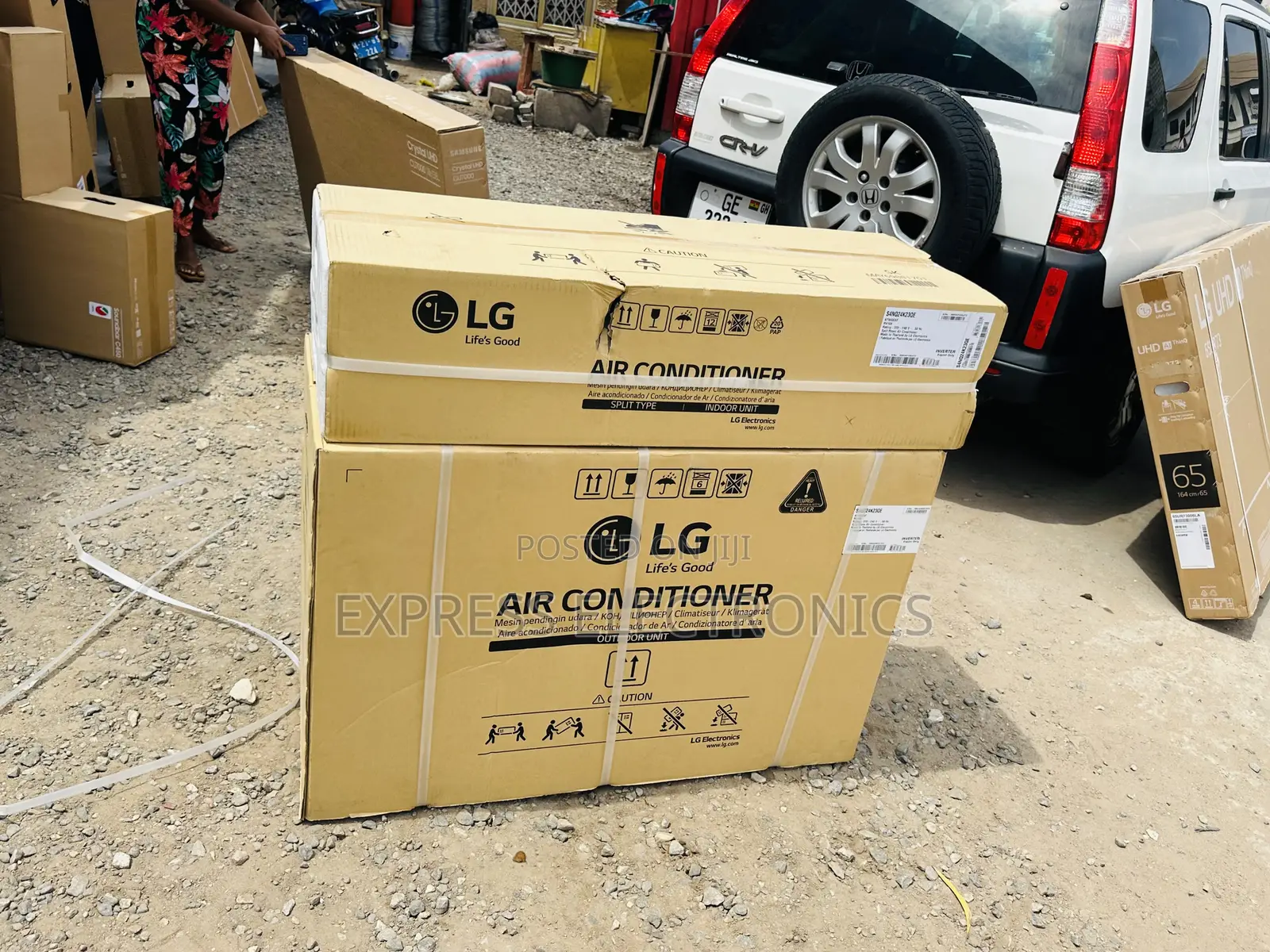 Fast Cooling Turbo Mode LG S12ATC AC Split R410