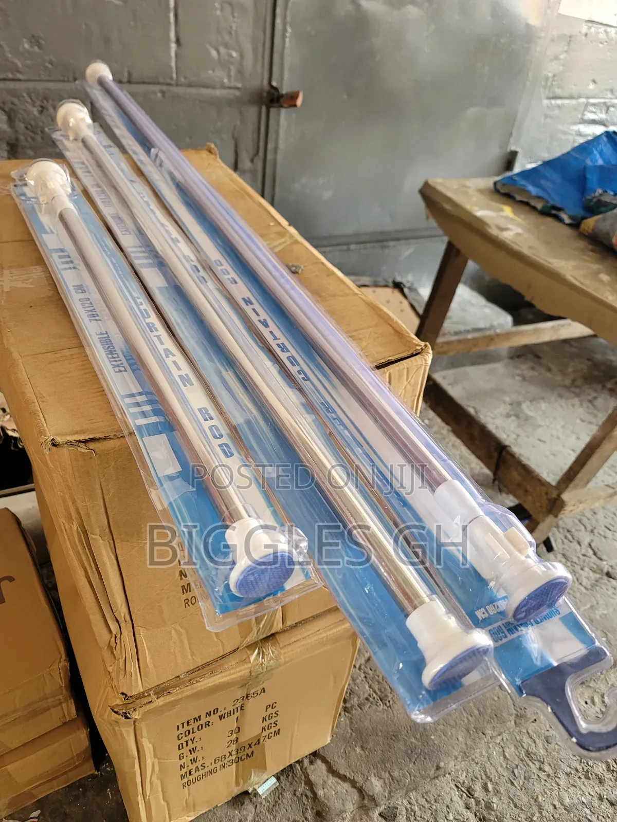 Bathroom Curtain Rods in Different Length