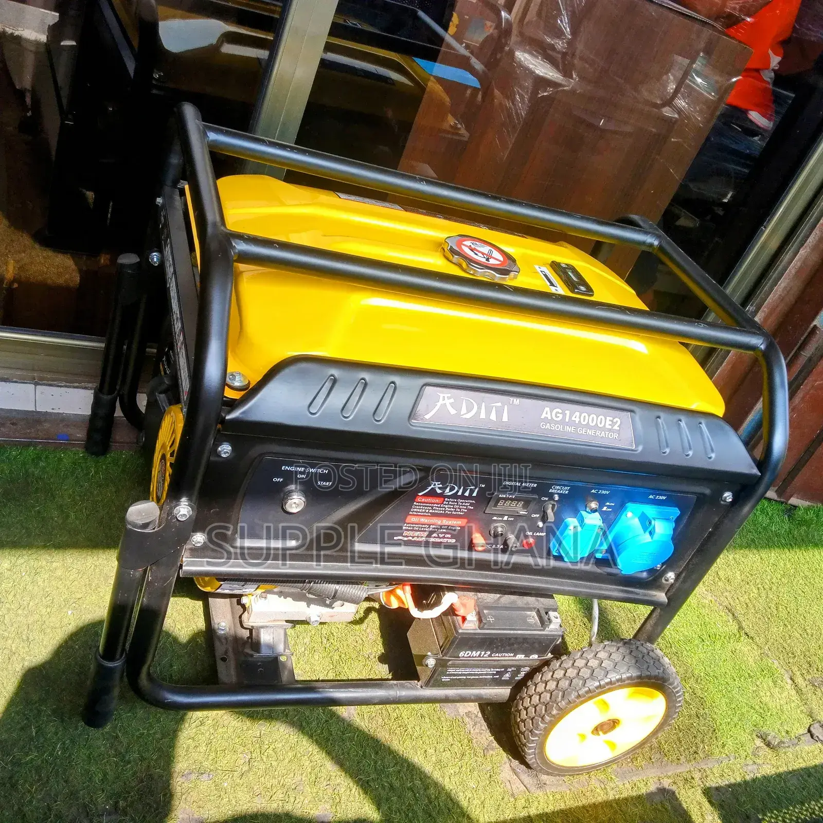 ADITI AG14000E2 Generator 12kva Petrol 100%Copper Original