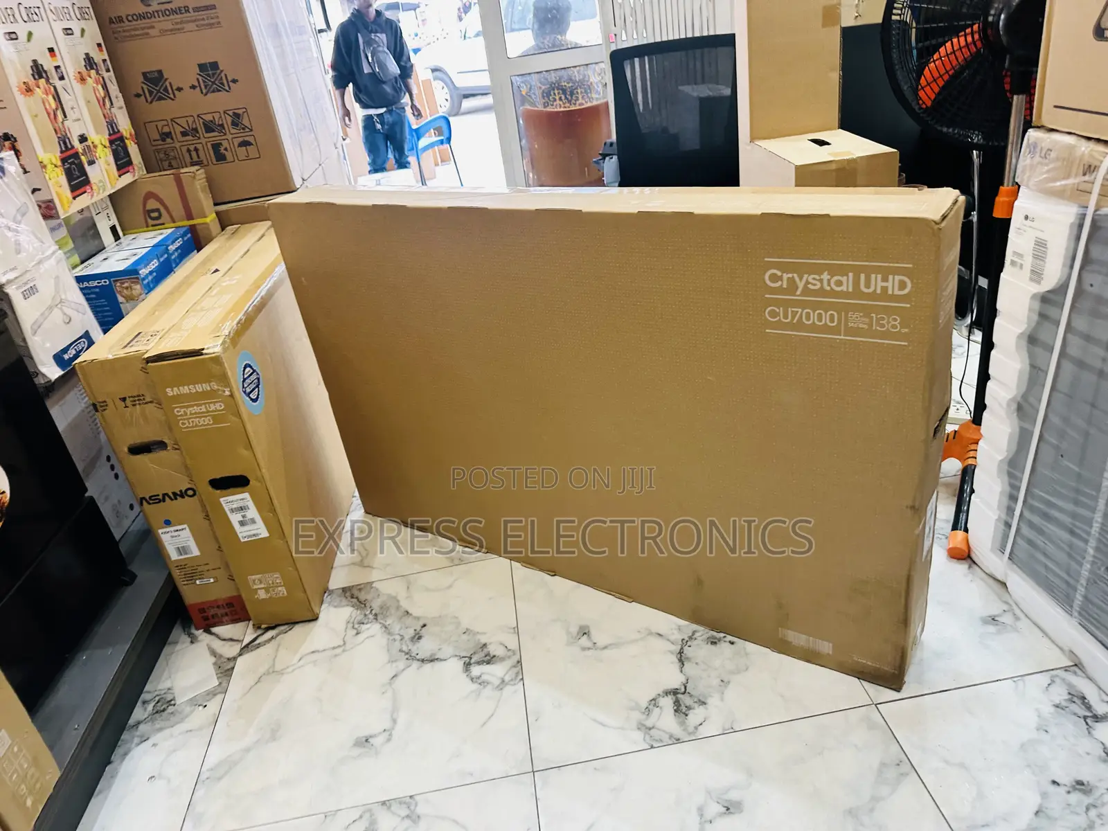 High Resolution Uhd Smart Samsung 55”Cu8000