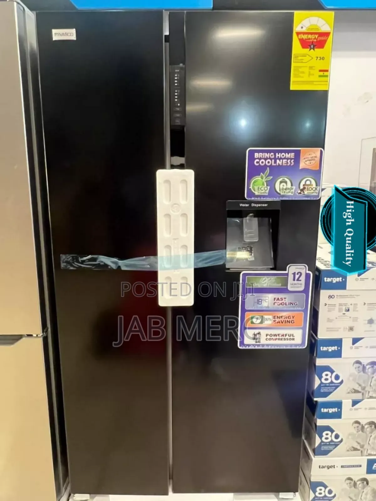 Nasco-527-LTR-Side-by-Side-Refrigerator