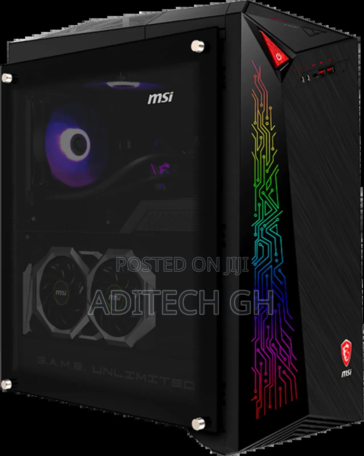 New Desktop Computer MSI Gaming 24GE 2QE 64GB Intel Core I7 SSD 2T