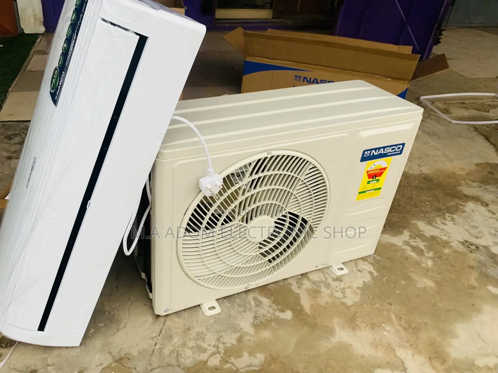Brand New Nasco 1.5hp R410 Non Inverter Air Conditioner.
