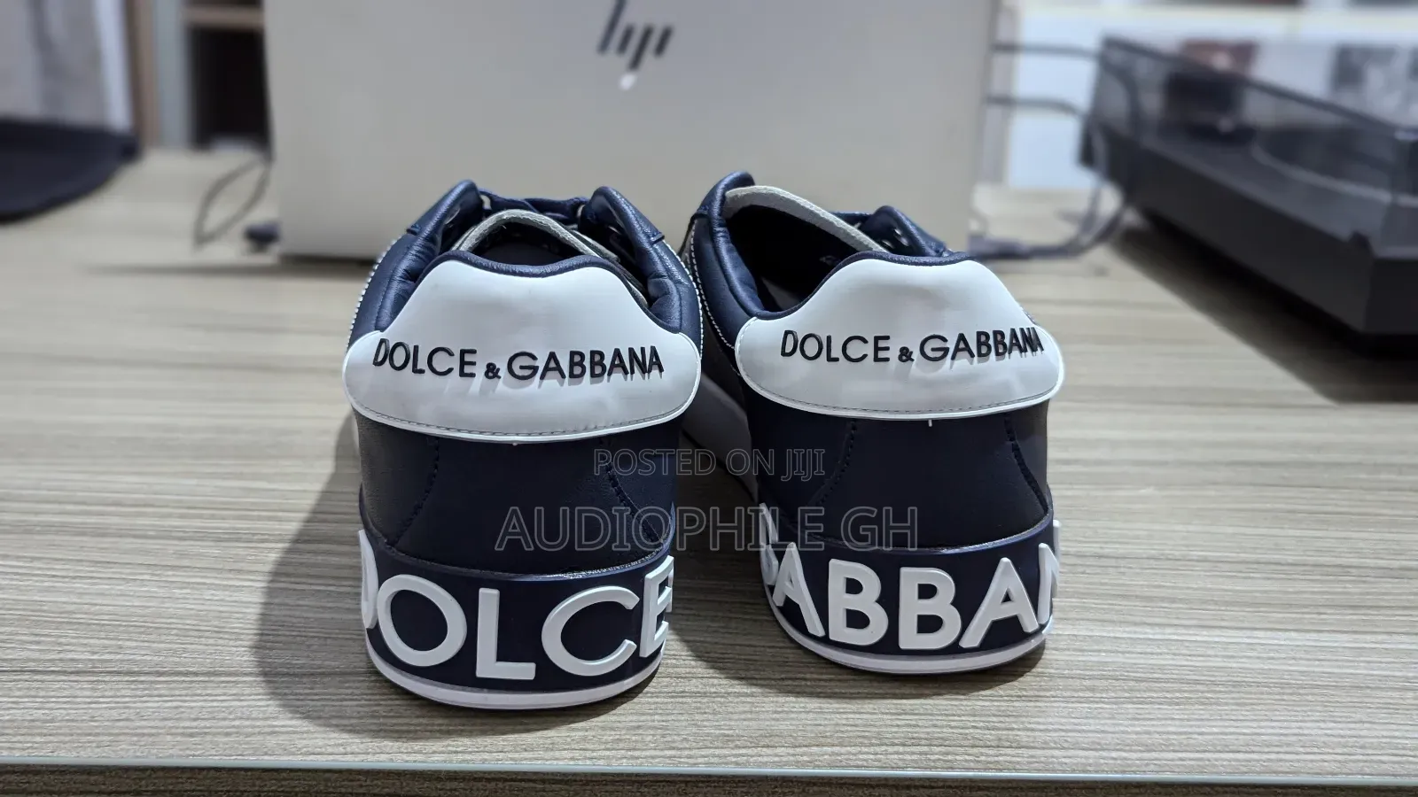 Men's Low Canvas Leather Sneakers