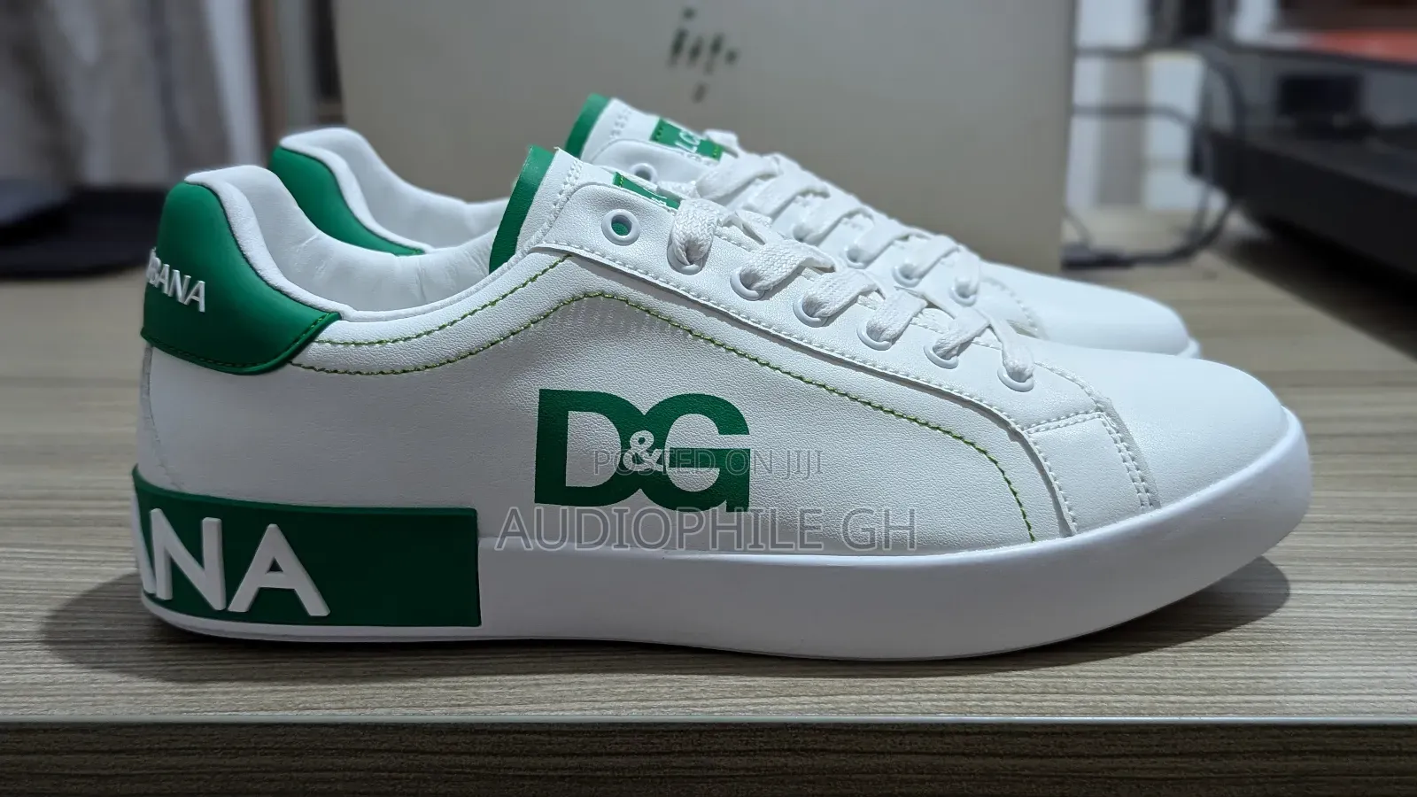 Men's Low Canvas Leather Sneakers