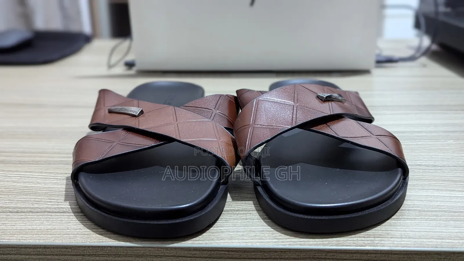 Premium Men's Leather Slippers